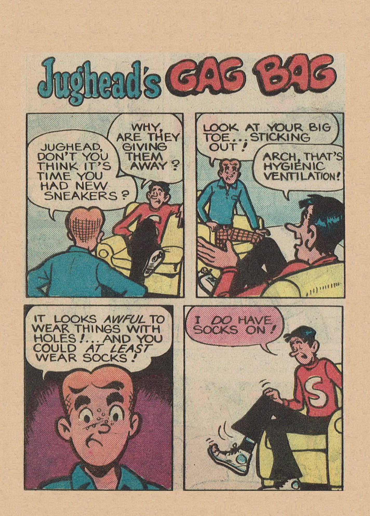 Read online Jughead Jones Comics Digest comic -  Issue #24 - 61