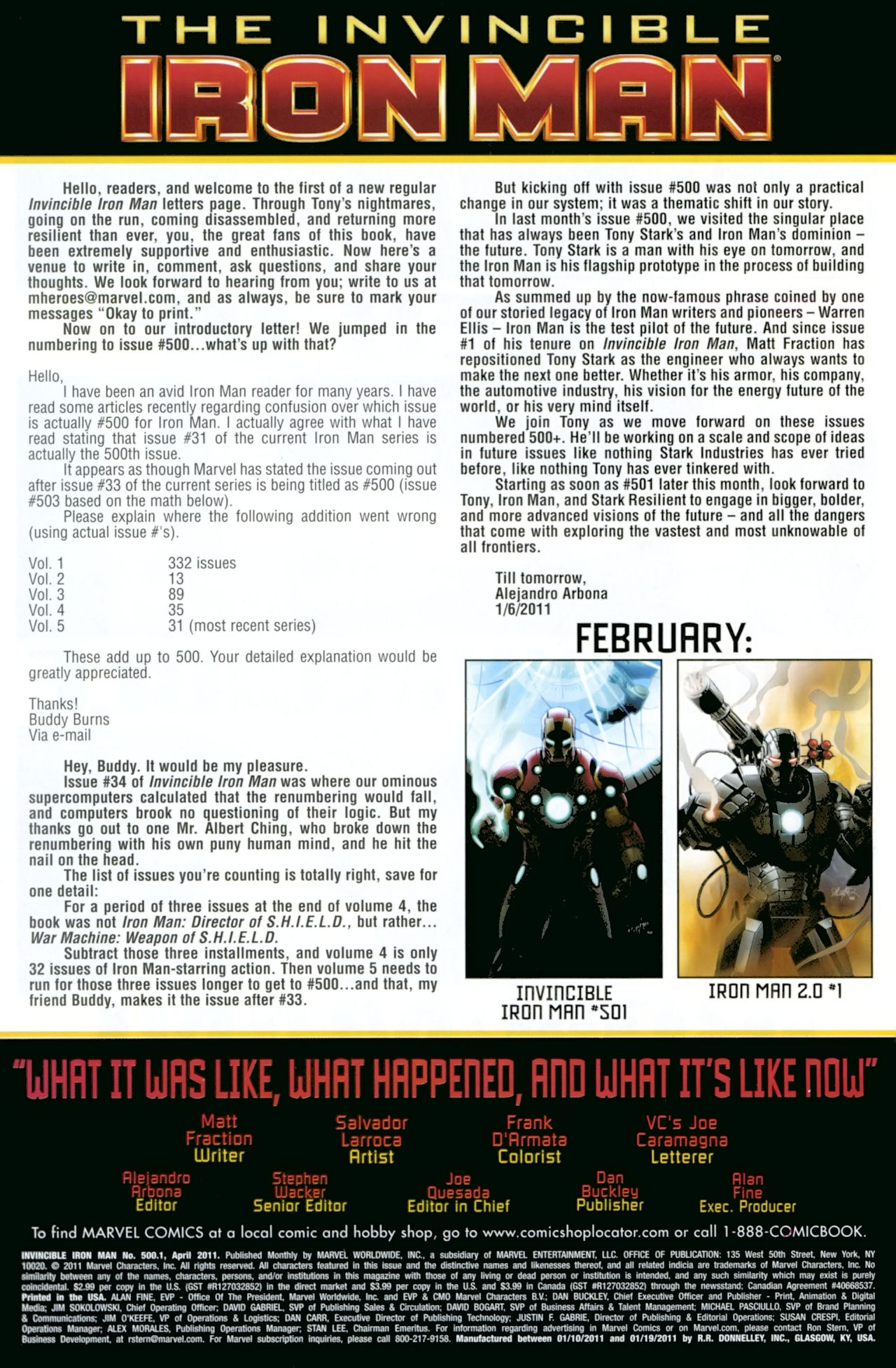 Read online The Invincible Iron Man (2008) comic -  Issue #500.1 - 32