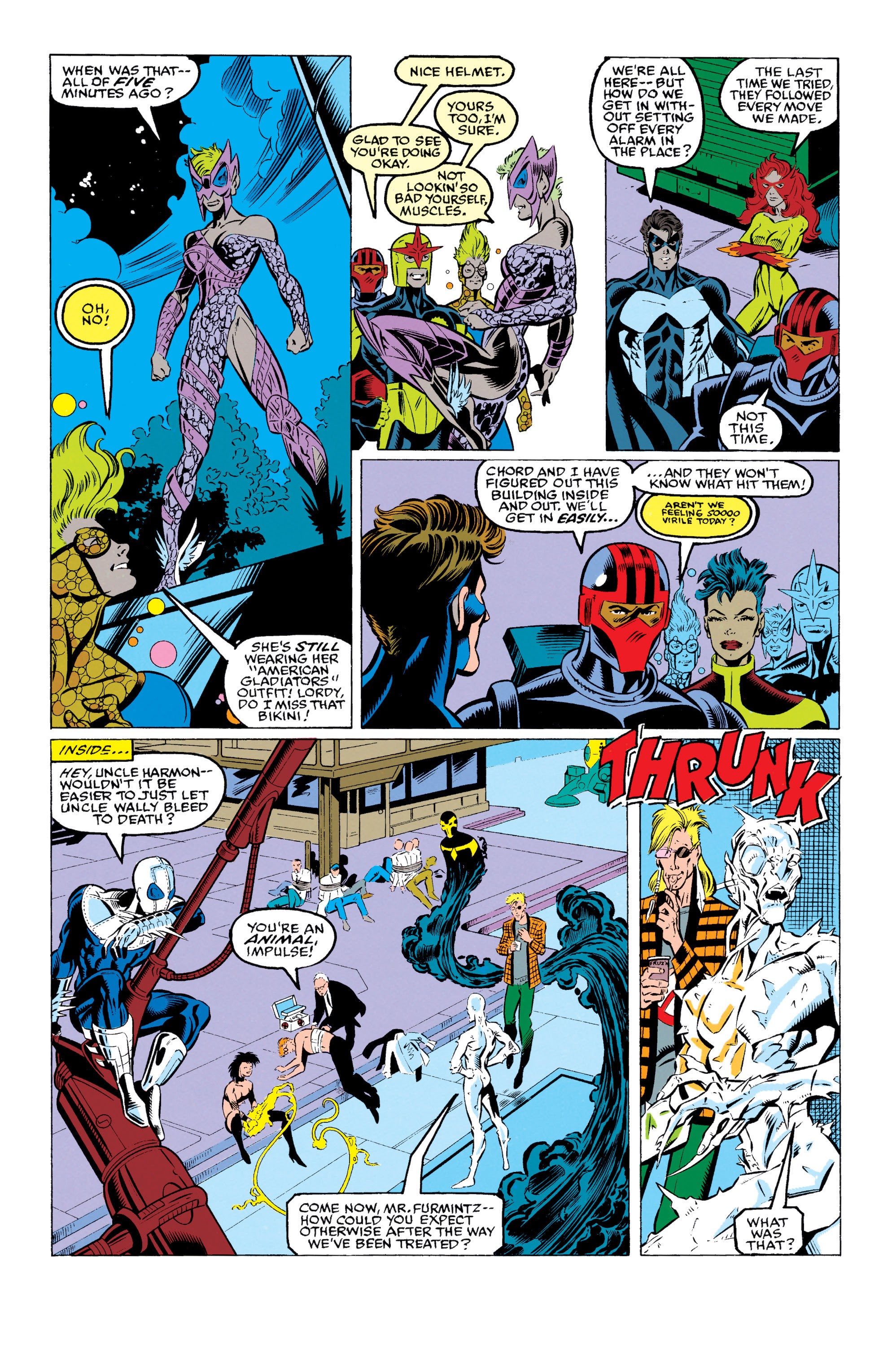 Read online The New Warriors comic -  Issue #15 - 15