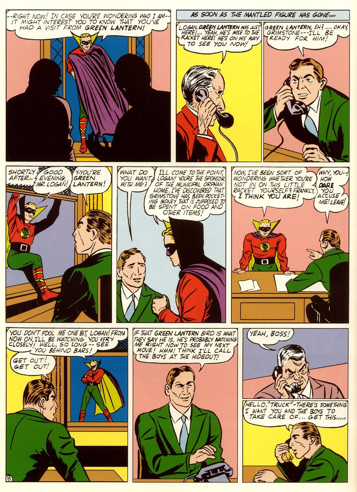 Read online Golden Age Green Lantern Archives comic -  Issue # TPB 2 (Part 1) - 11