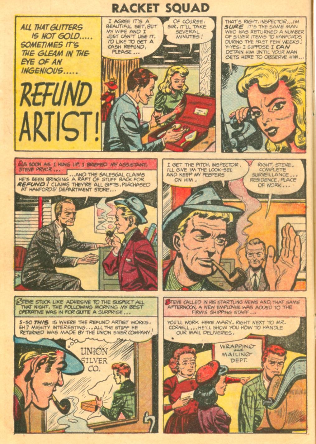 Read online Racket Squad in Action comic -  Issue #12 - 16