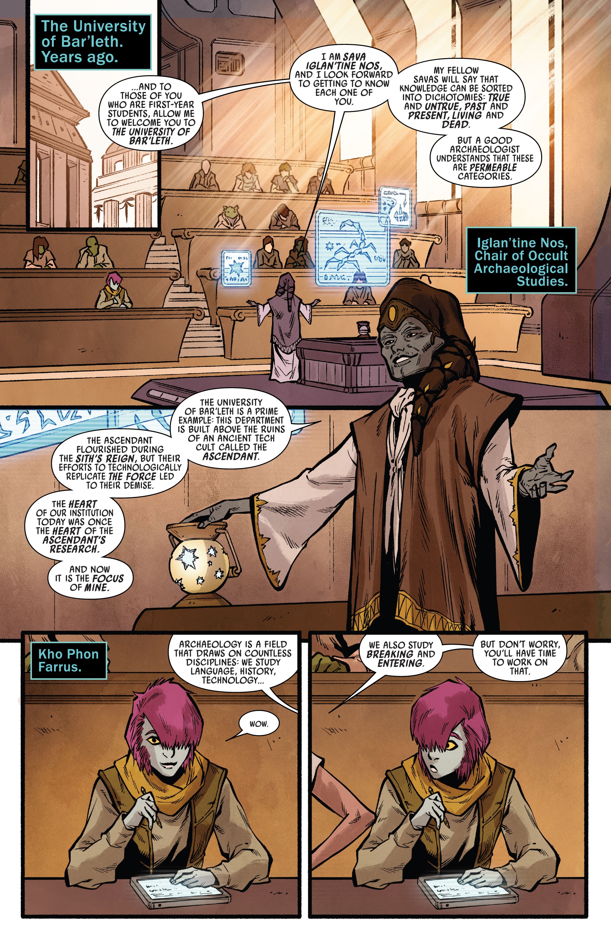 Read online Star Wars: Doctor Aphra comic -  Issue #20 - 3