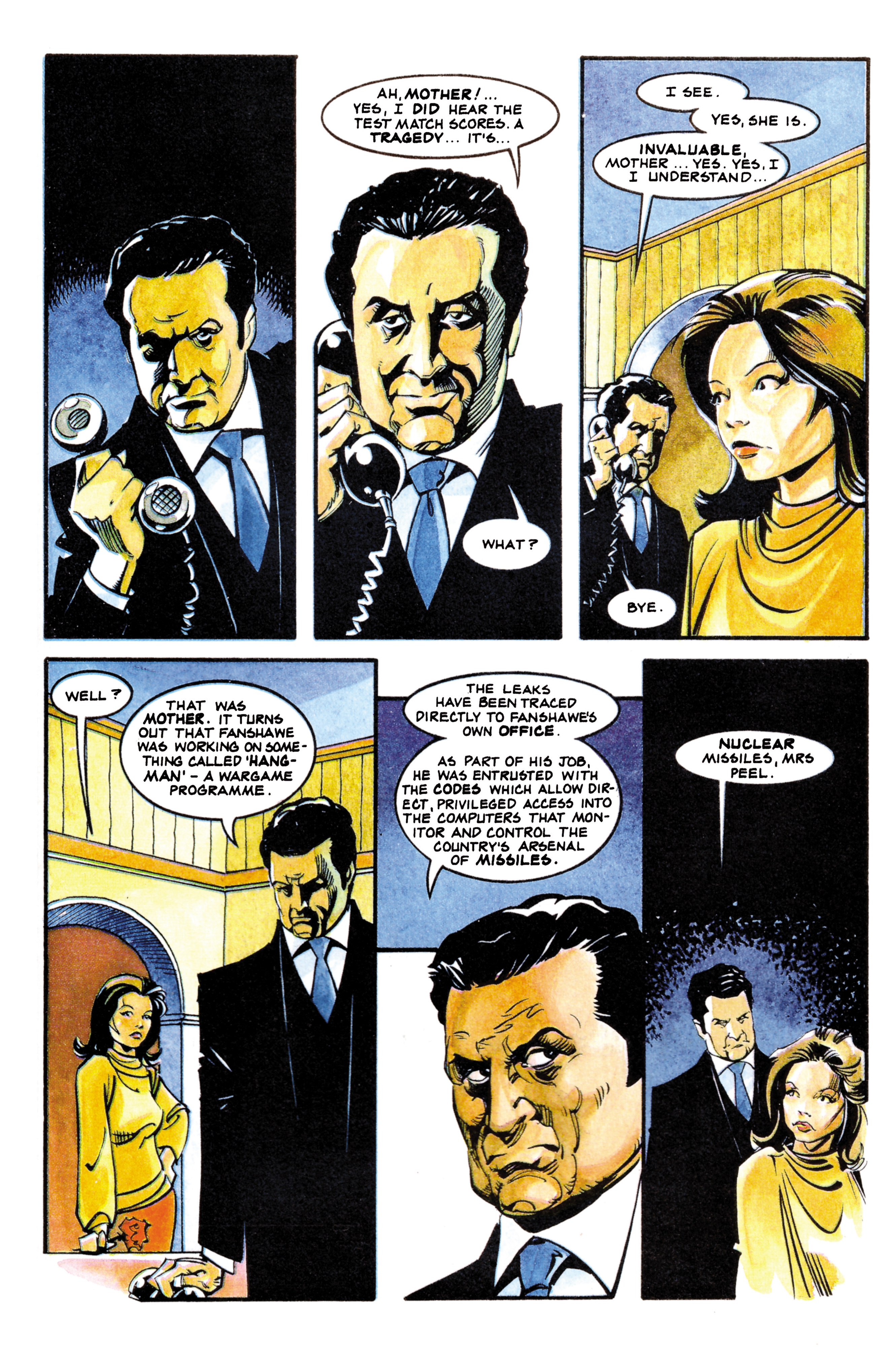 Read online Steed & Mrs. Peel: Golden Game comic -  Issue # Full - 37
