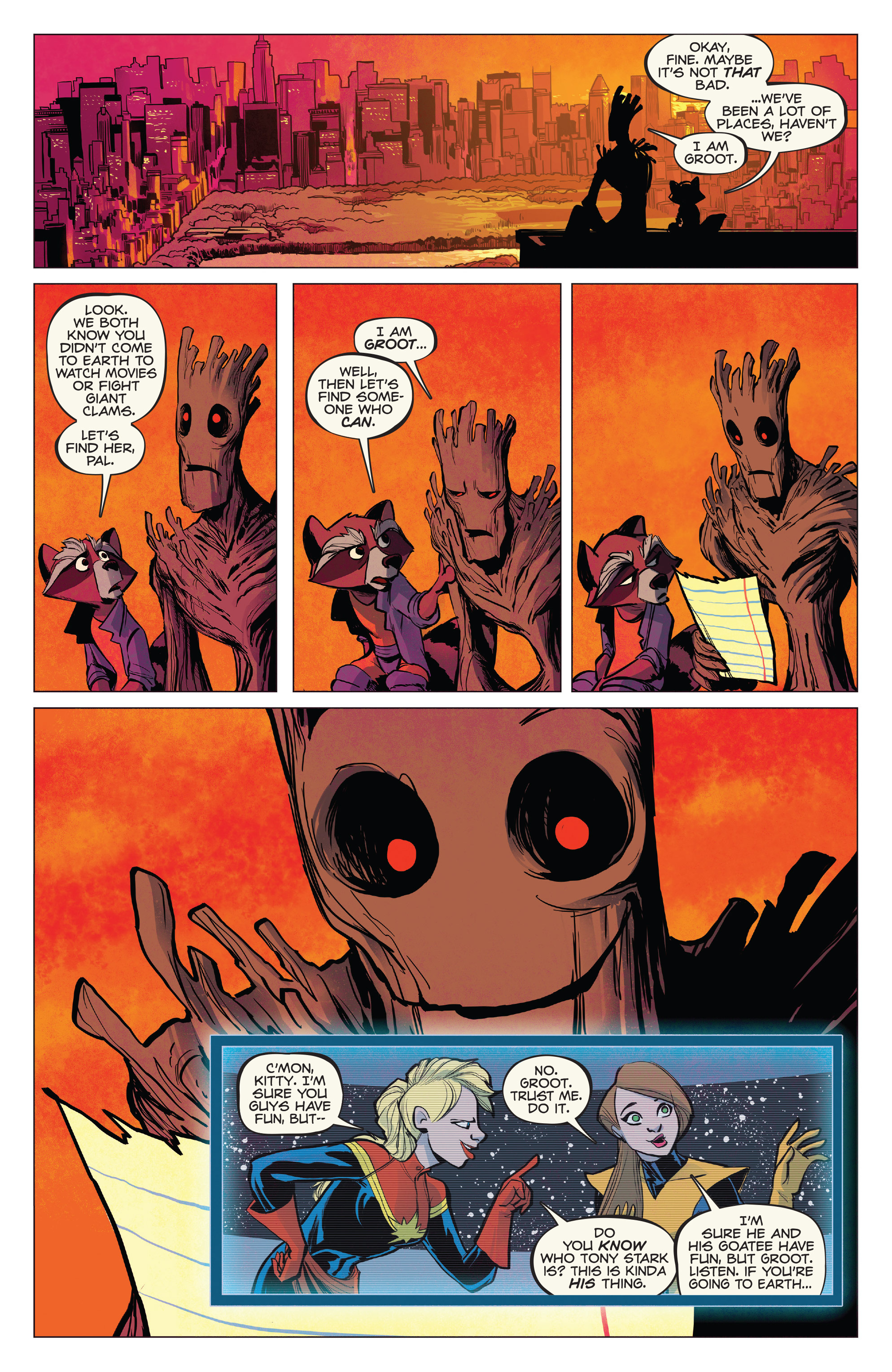 Read online Groot comic -  Issue #6 - 8