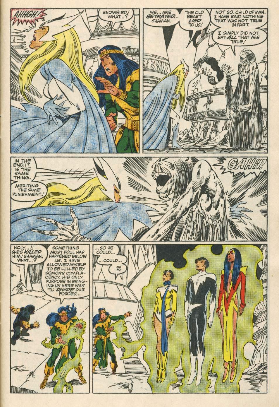 Read online Alpha Flight (1983) comic -  Issue #24 - 29