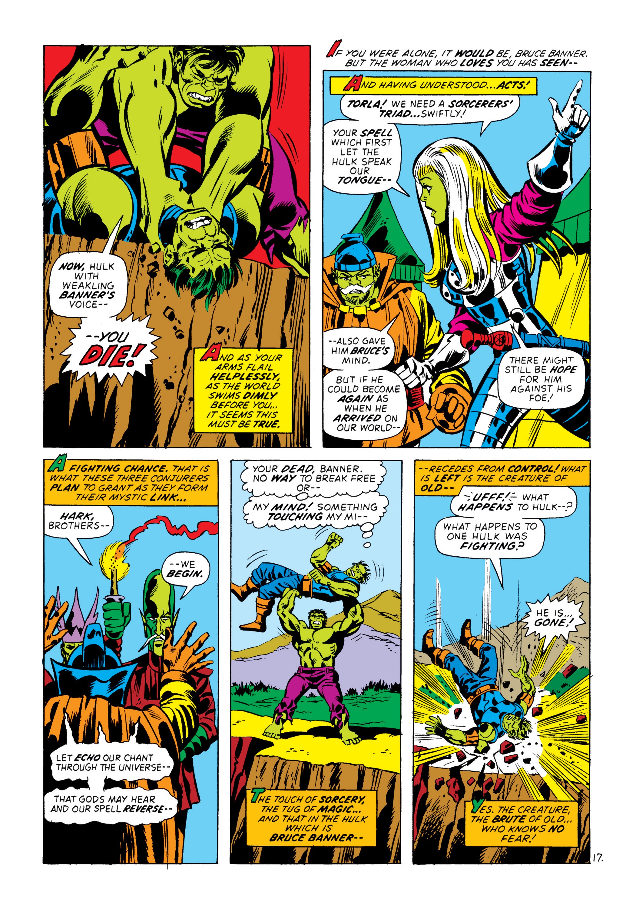 Read online Marvel Masterworks: The Incredible Hulk comic -  Issue # TPB 8 (Part 3) - 78