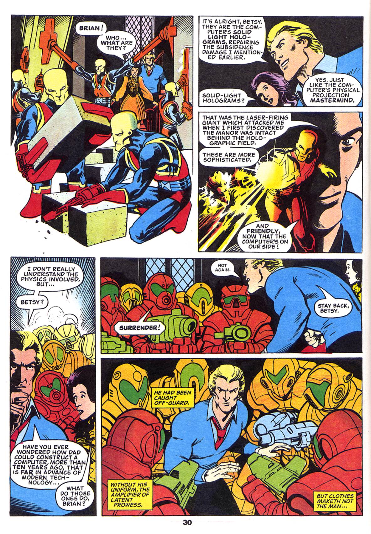 Read online Captain Britain (1988) comic -  Issue # TPB - 30