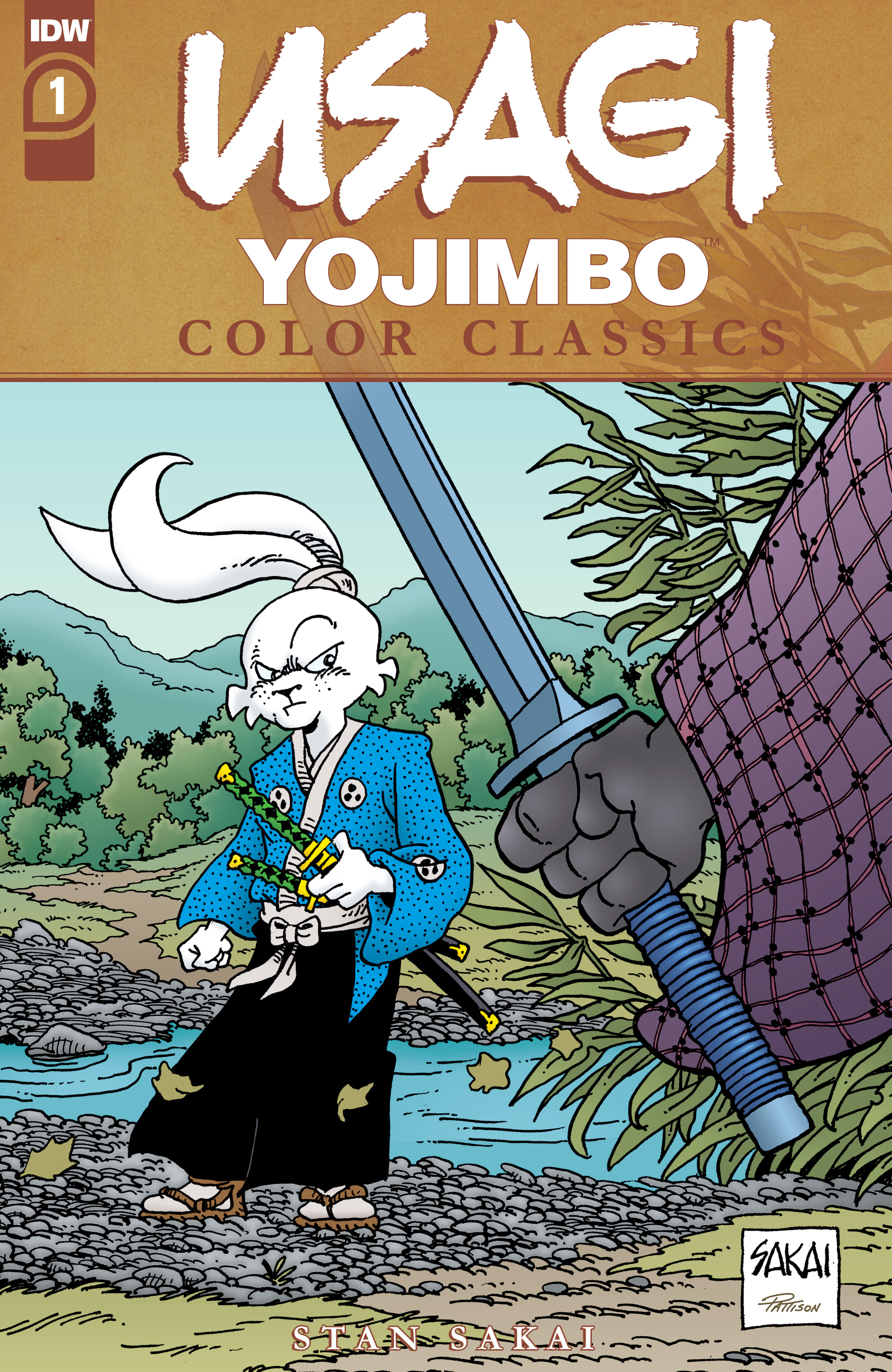 Read online Usagi Yojimbo Color Classics comic -  Issue #1 - 1