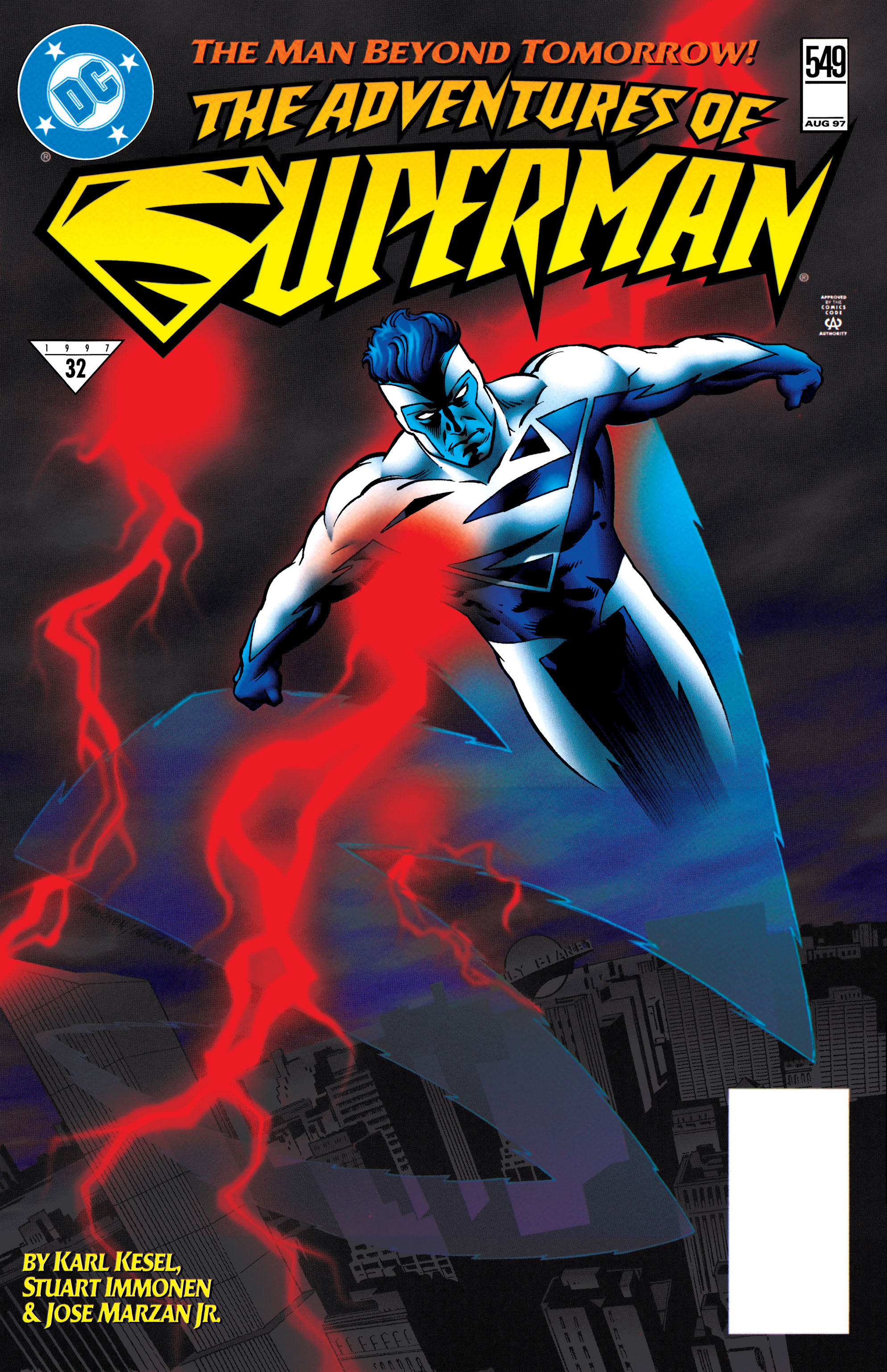 Read online Adventures of Superman (1987) comic -  Issue #549 - 1