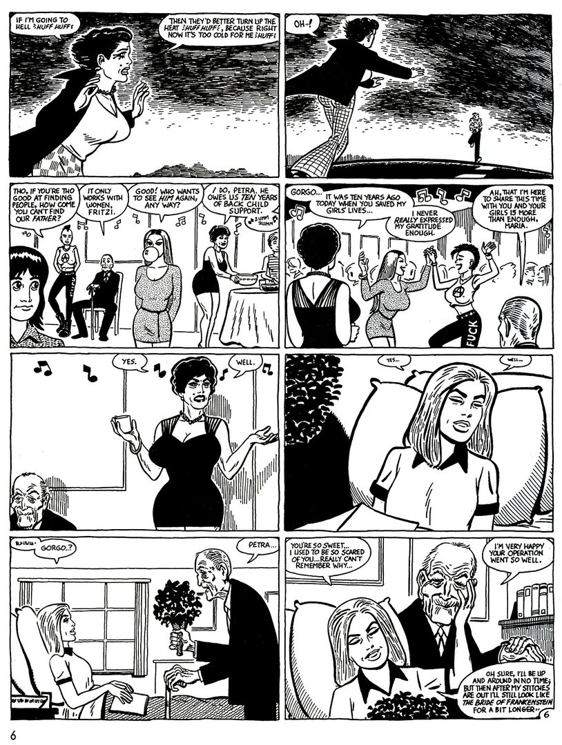 Read online Love and Rockets (1982) comic -  Issue #43 - 8