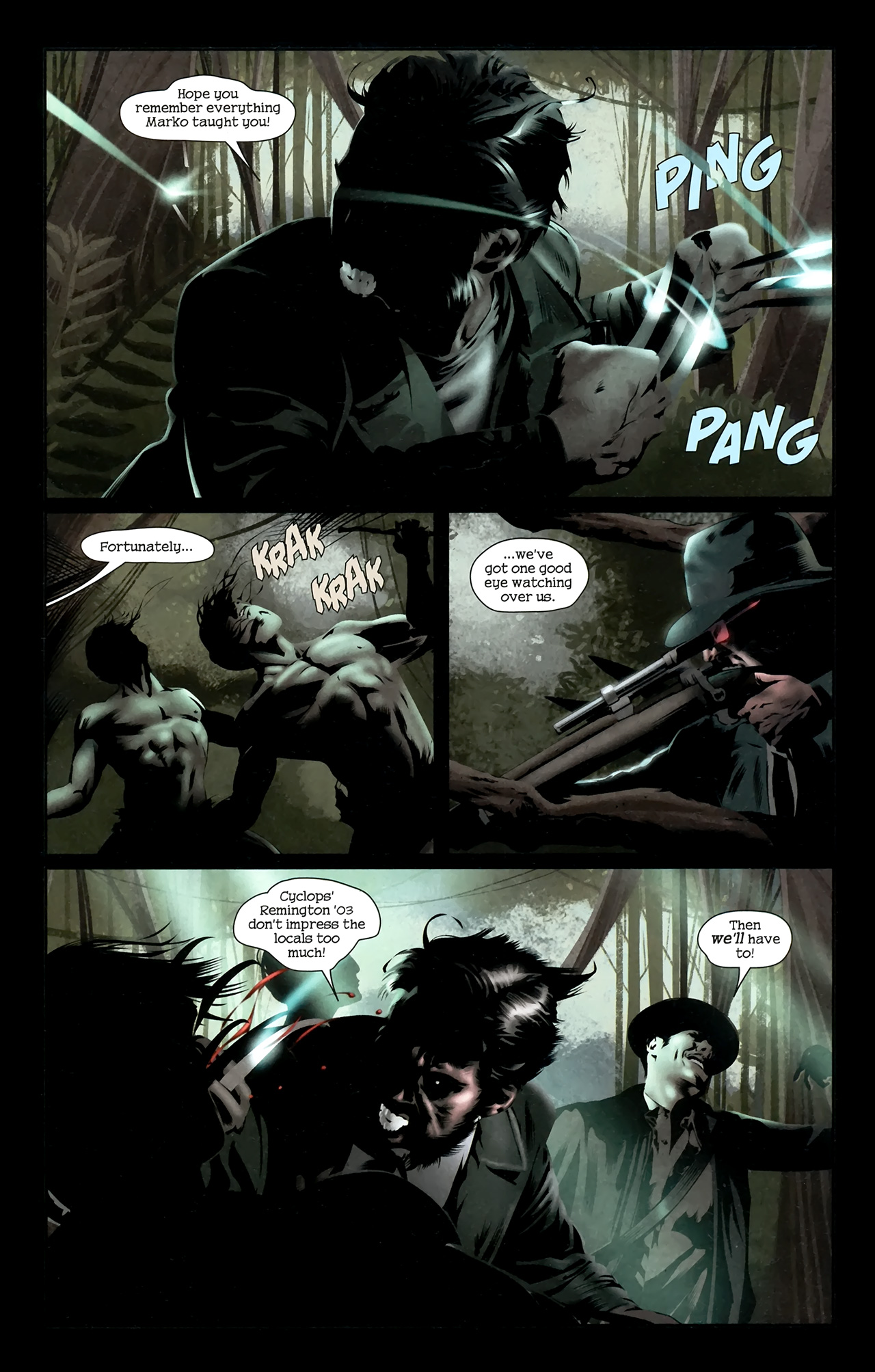 Read online X-Men Noir: Mark of Cain comic -  Issue #1 - 9