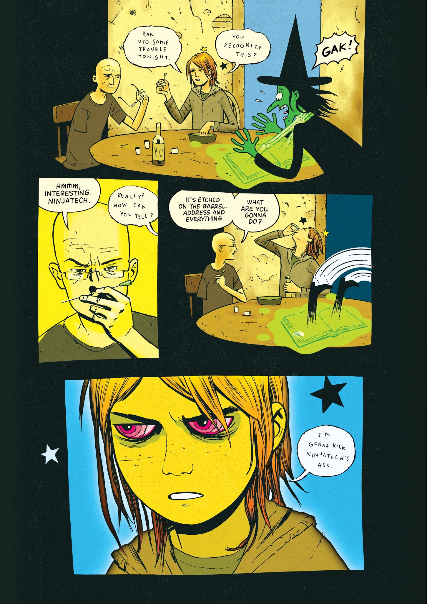 Read online Street Angel vs Ninjatech comic -  Issue # TPB - 13