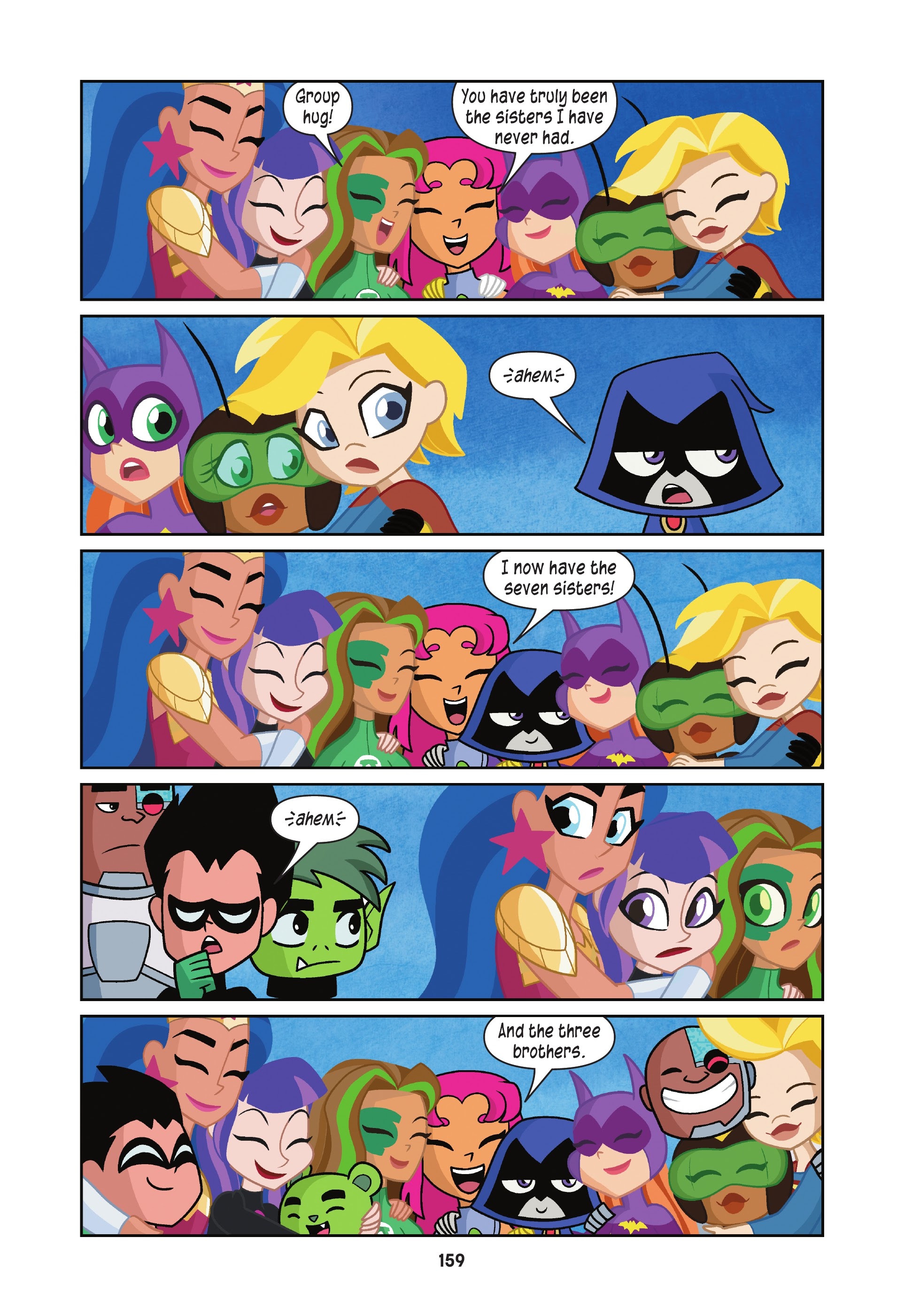 Read online Teen Titans Go!/DC Super Hero Girls: Exchange Students comic -  Issue # TPB (Part 2) - 57