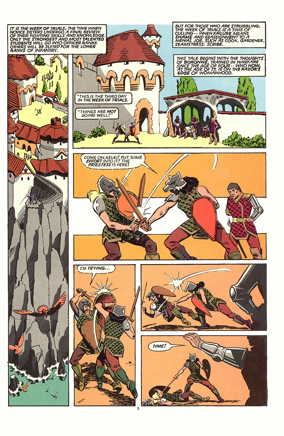 Read online Sisterhood of Steel comic -  Issue #1 - 5