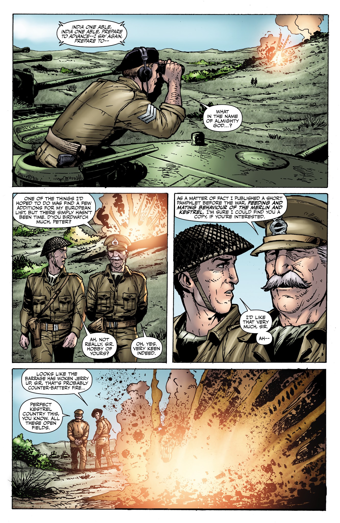 Read online Battlefields: The Tankies comic -  Issue # TPB - 60
