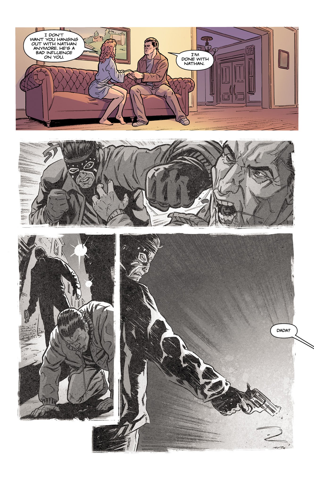 Read online Dream Thief: Escape comic -  Issue #3 - 4