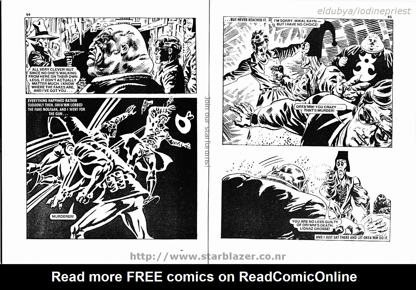Read online Starblazer comic -  Issue #247 - 34