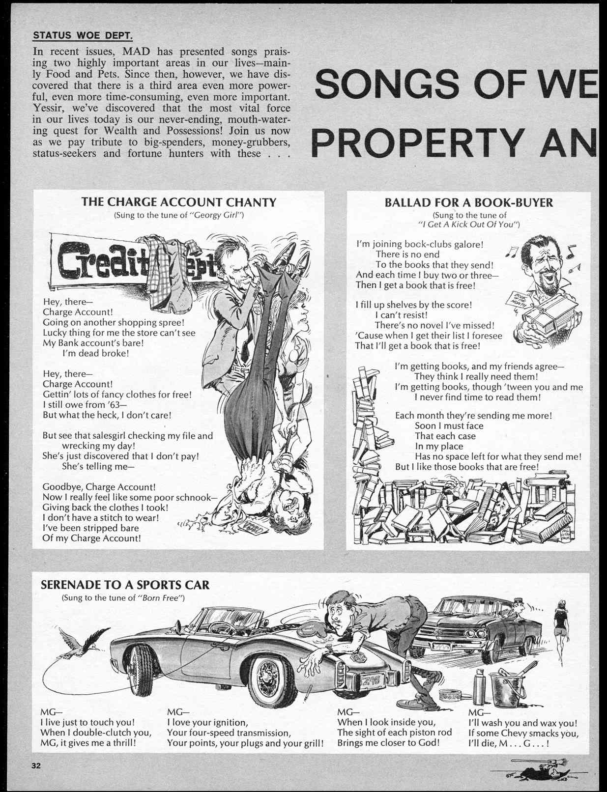 Read online MAD comic -  Issue #119 - 34