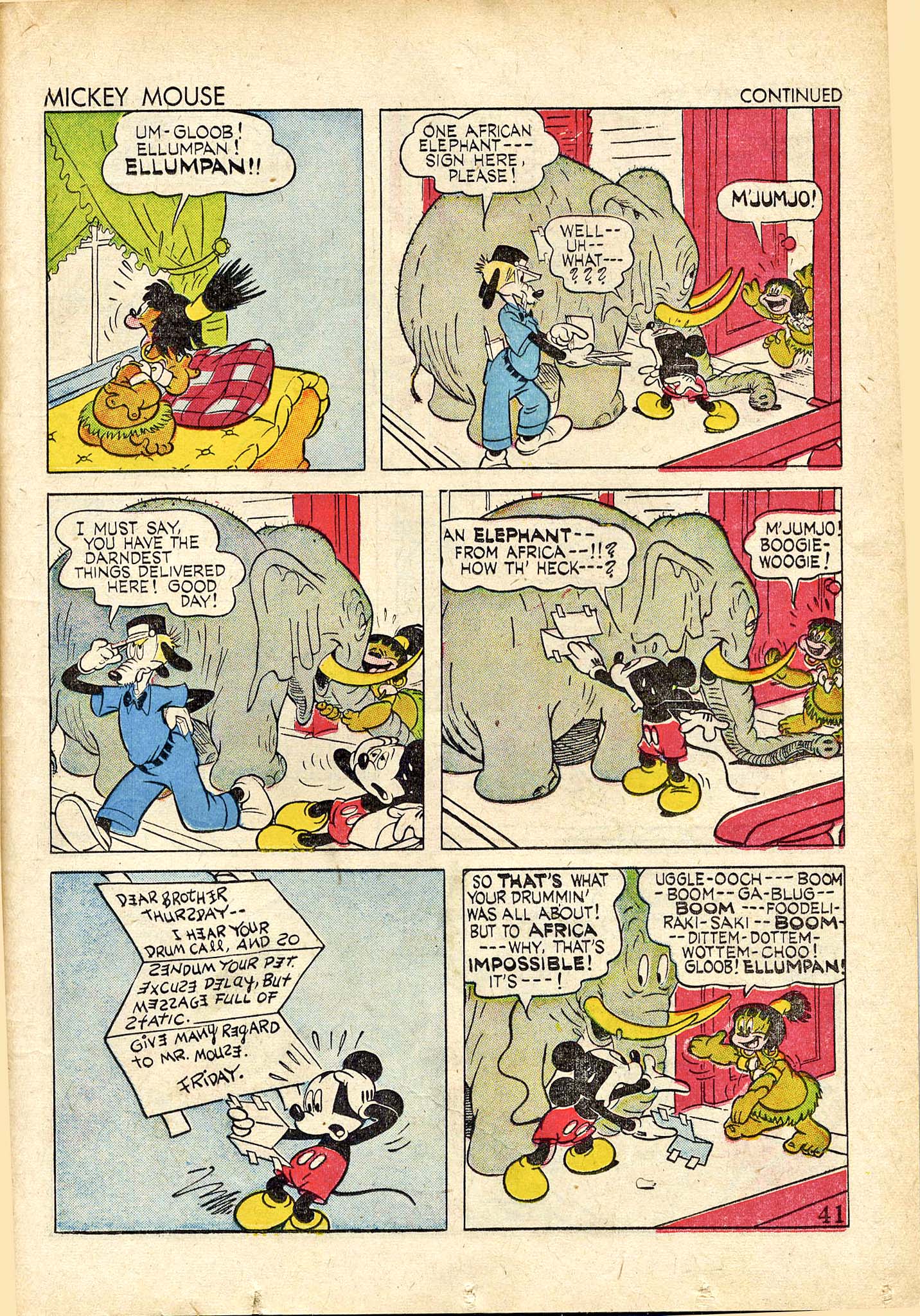 Read online Walt Disney's Comics and Stories comic -  Issue #24 - 43