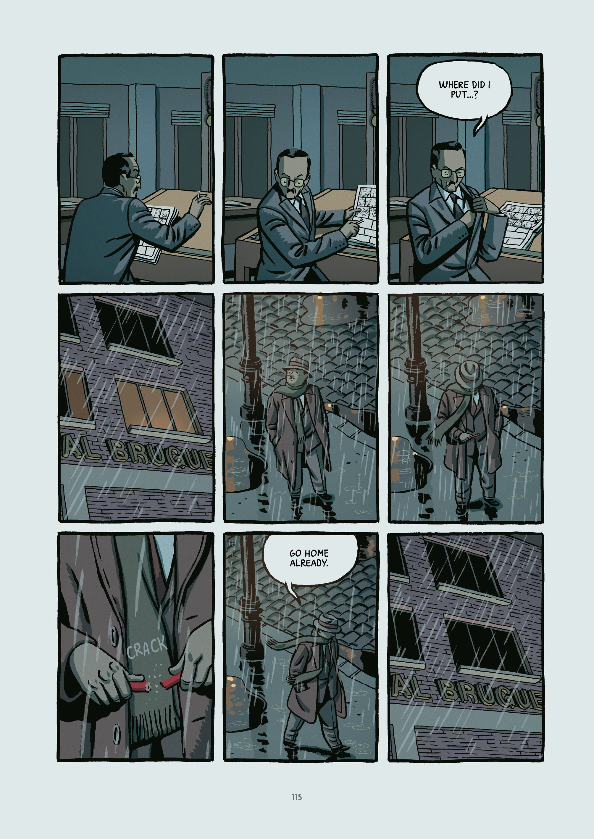 Read online The Winter of the Cartoonist comic -  Issue # TPB - 115