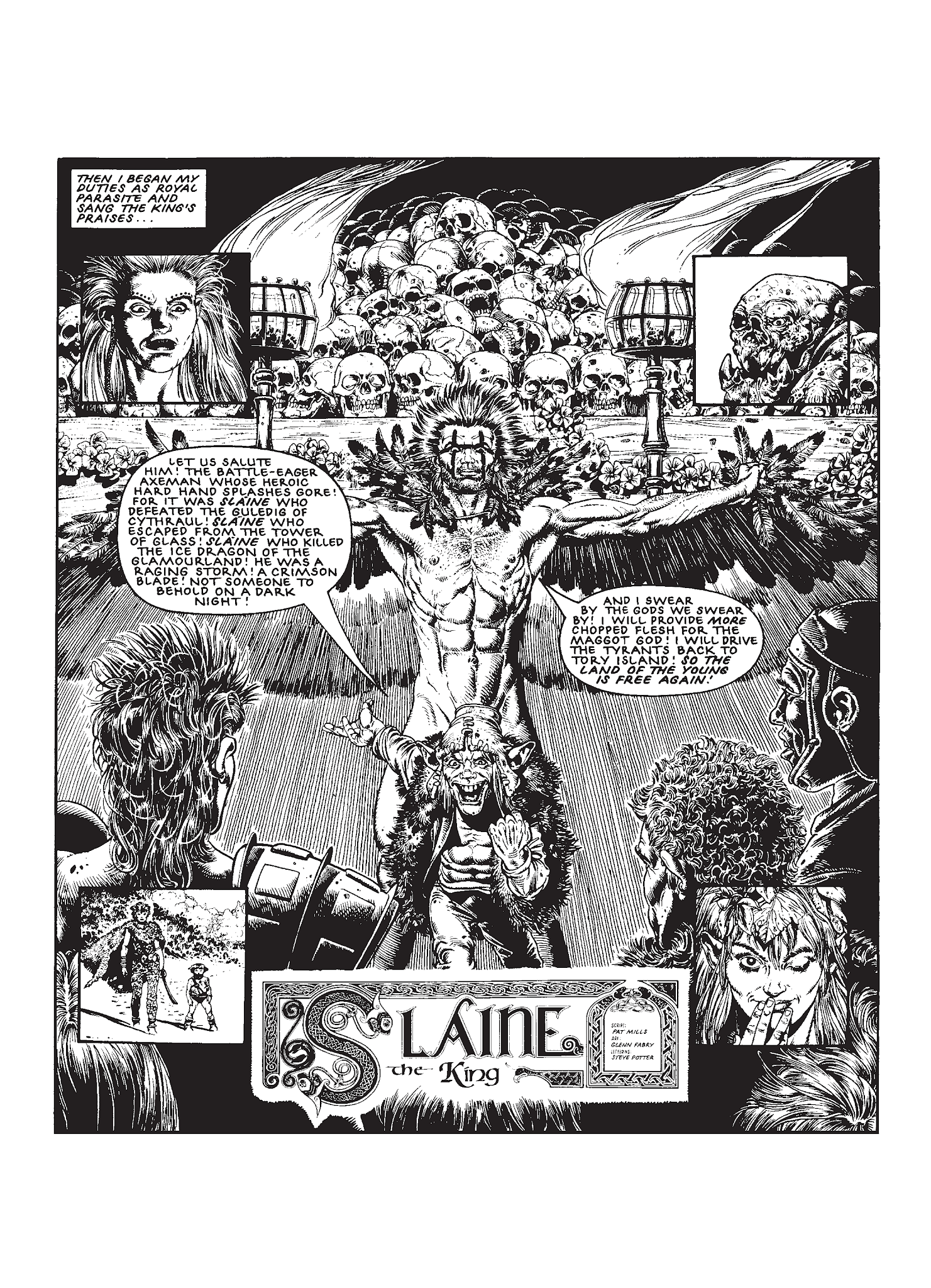 Read online Sláine comic -  Issue # TPB 3 - 203
