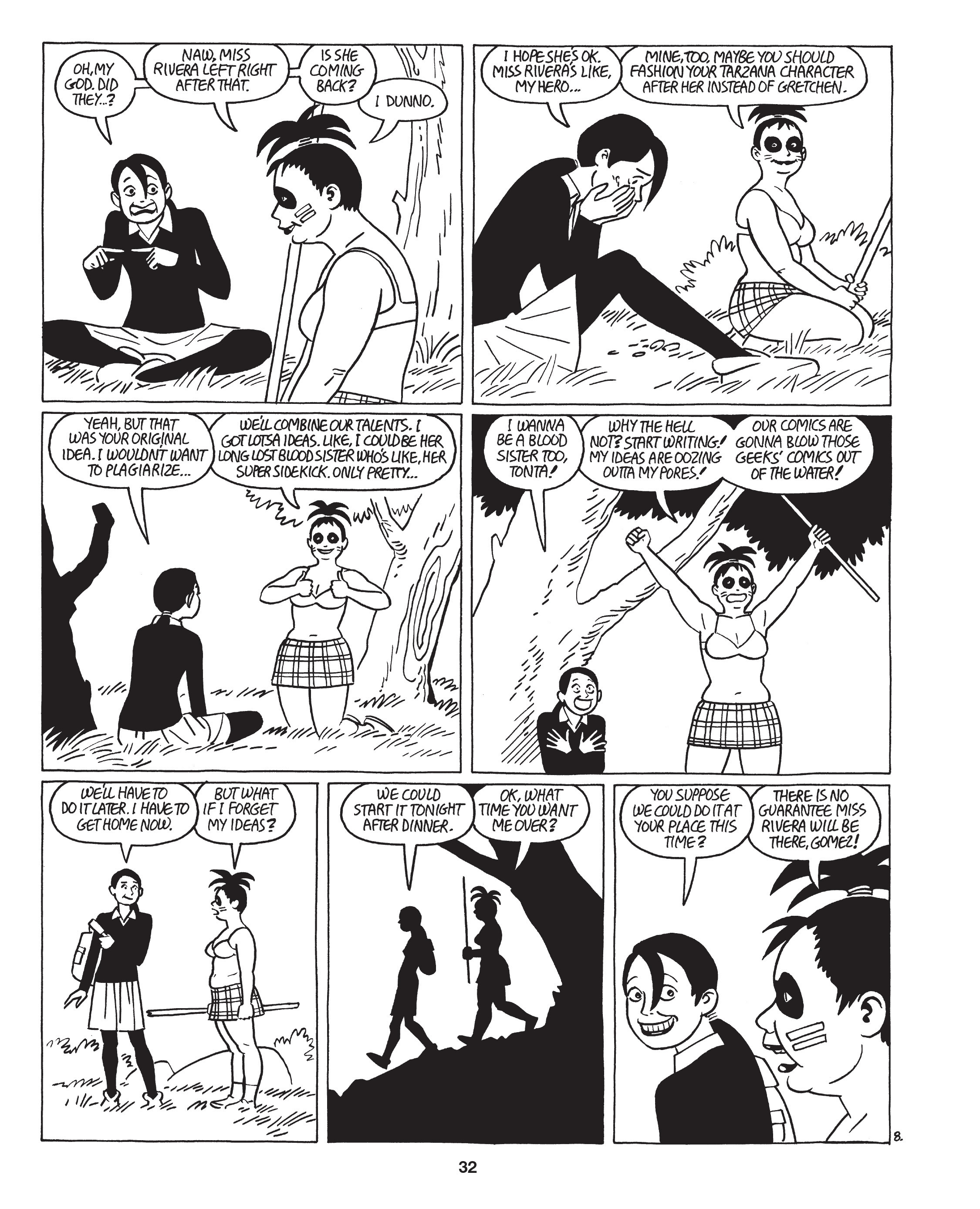 Read online Love and Rockets: New Stories comic -  Issue #8 - 35