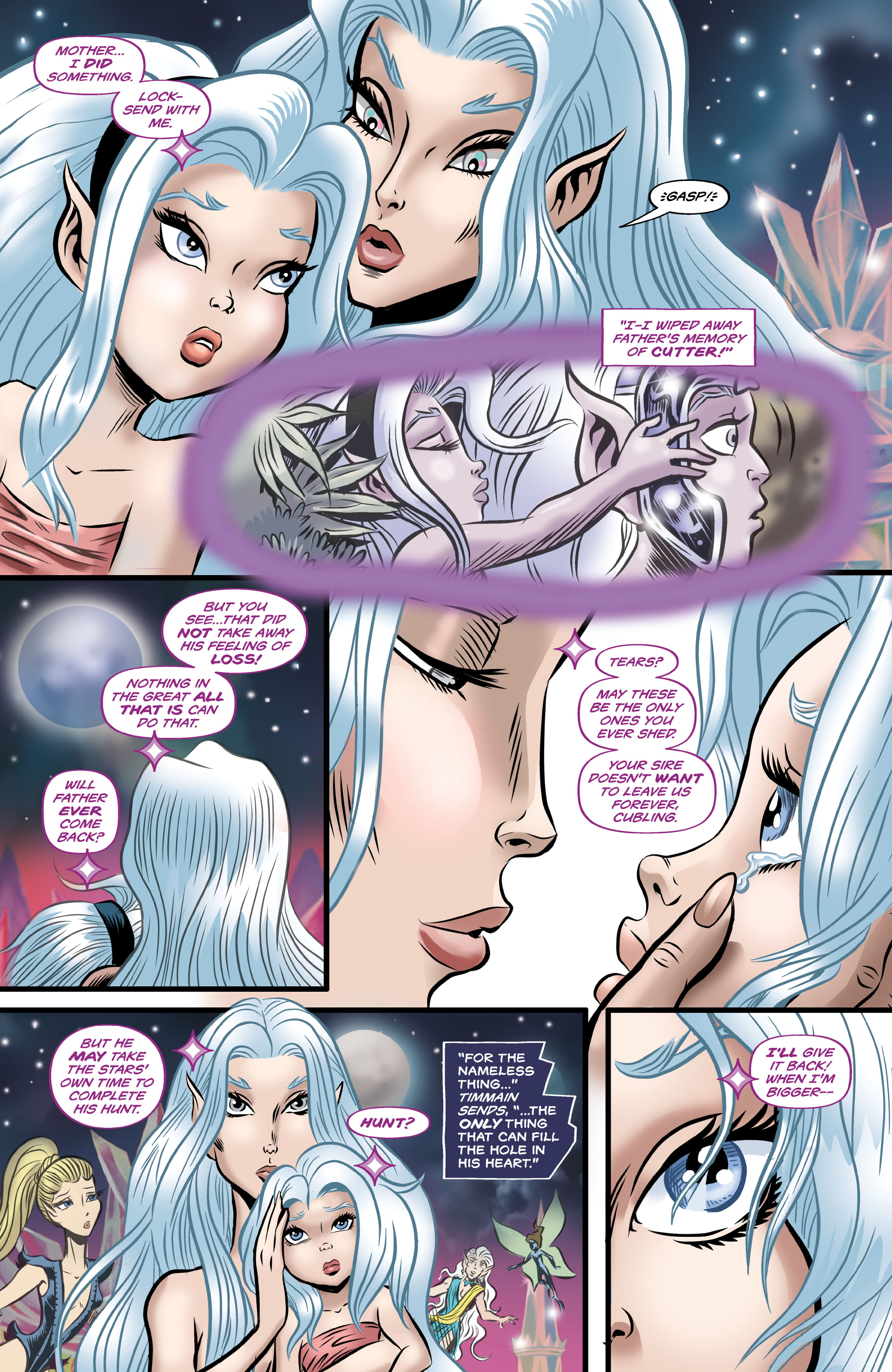 Read online Elfquest: Stargazer's Hunt comic -  Issue #3 - 4