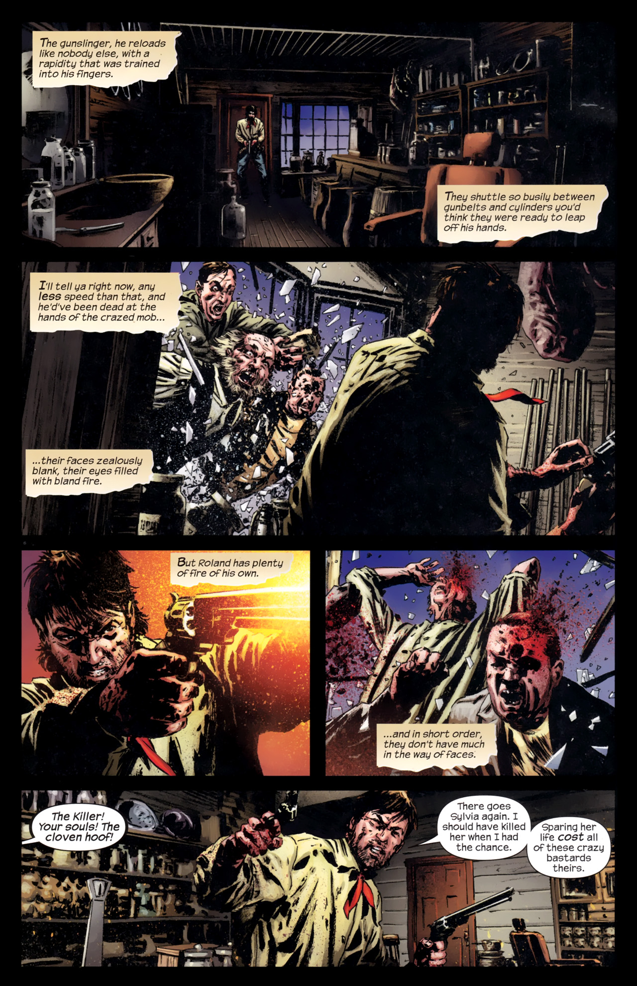 Read online Dark Tower: The Gunslinger - The Battle of Tull comic -  Issue #5 - 9