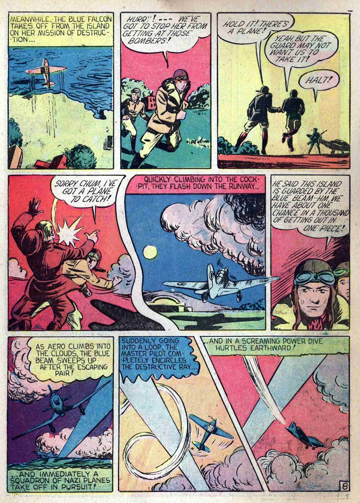 Captain Aero Comics issue 2 - Page 10