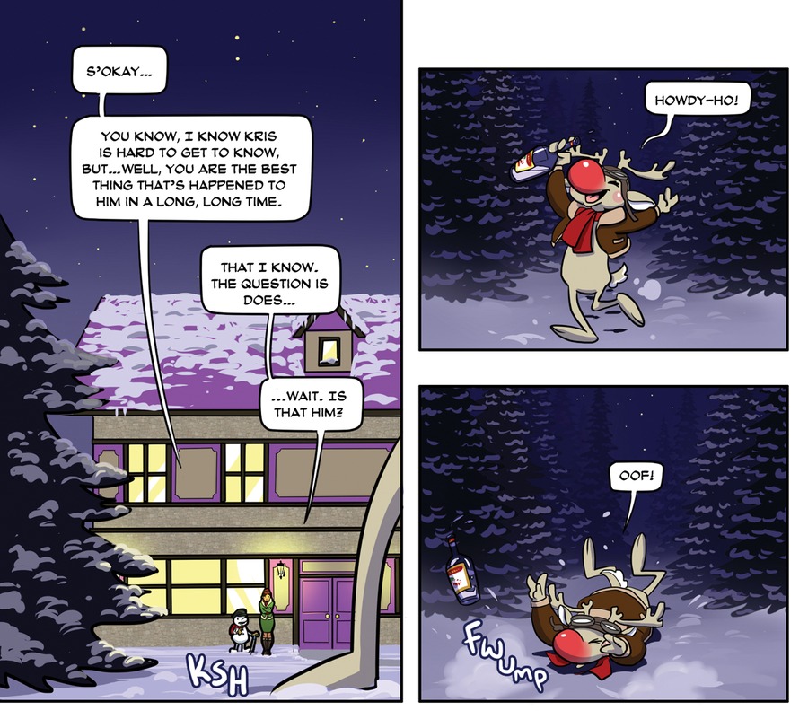 Read online Santa Versus Dracula comic -  Issue # TPB - 23