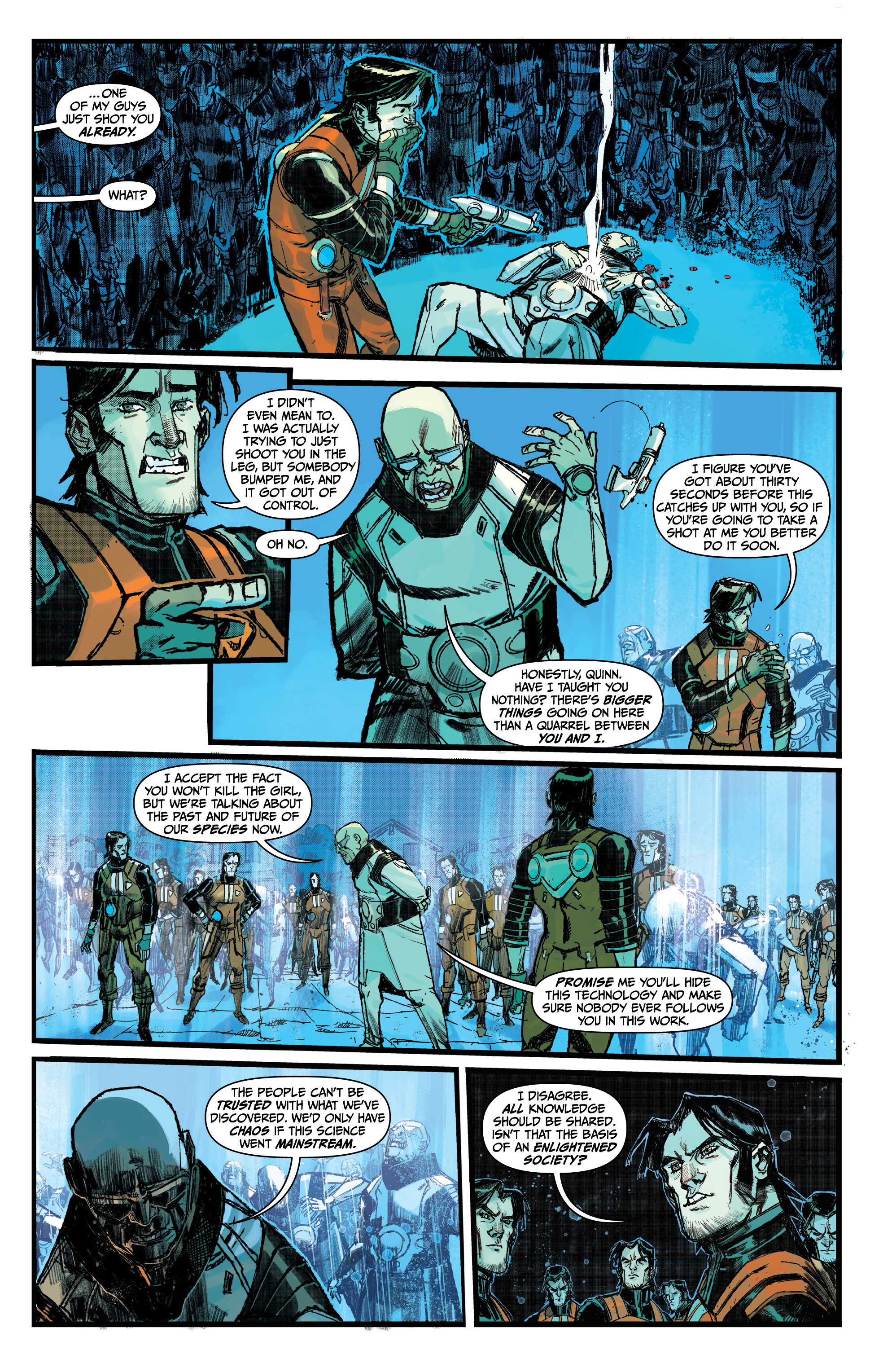 Read online Chrononauts: Futureshock comic -  Issue #4 - 22