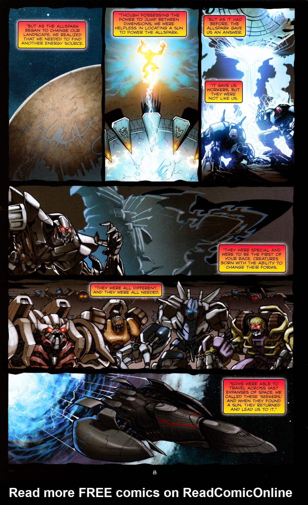 Read online Transformers: Defiance comic -  Issue #4 - 9