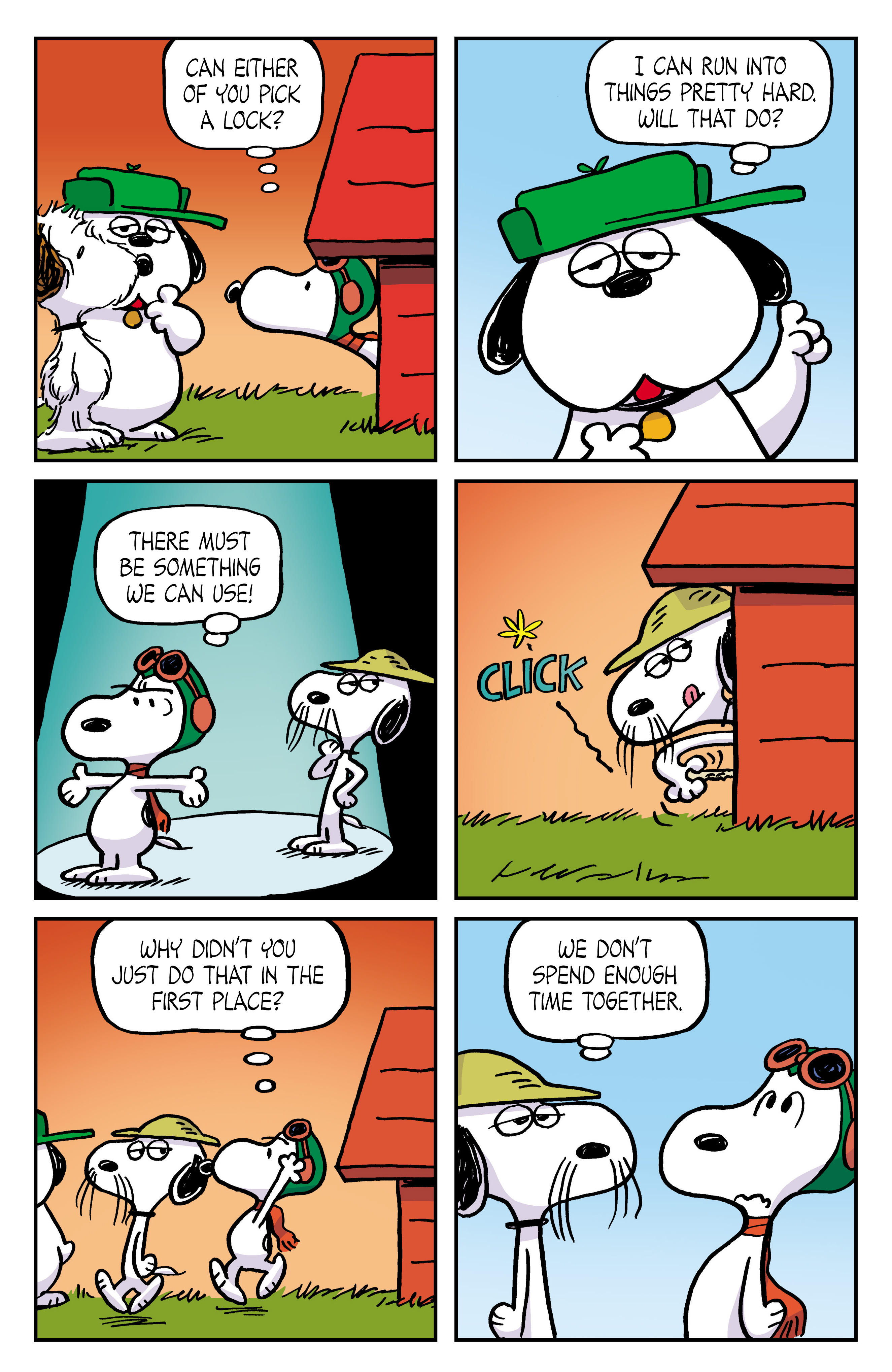 Read online Peanuts: Where Beagles Dare! comic -  Issue # Full - 79