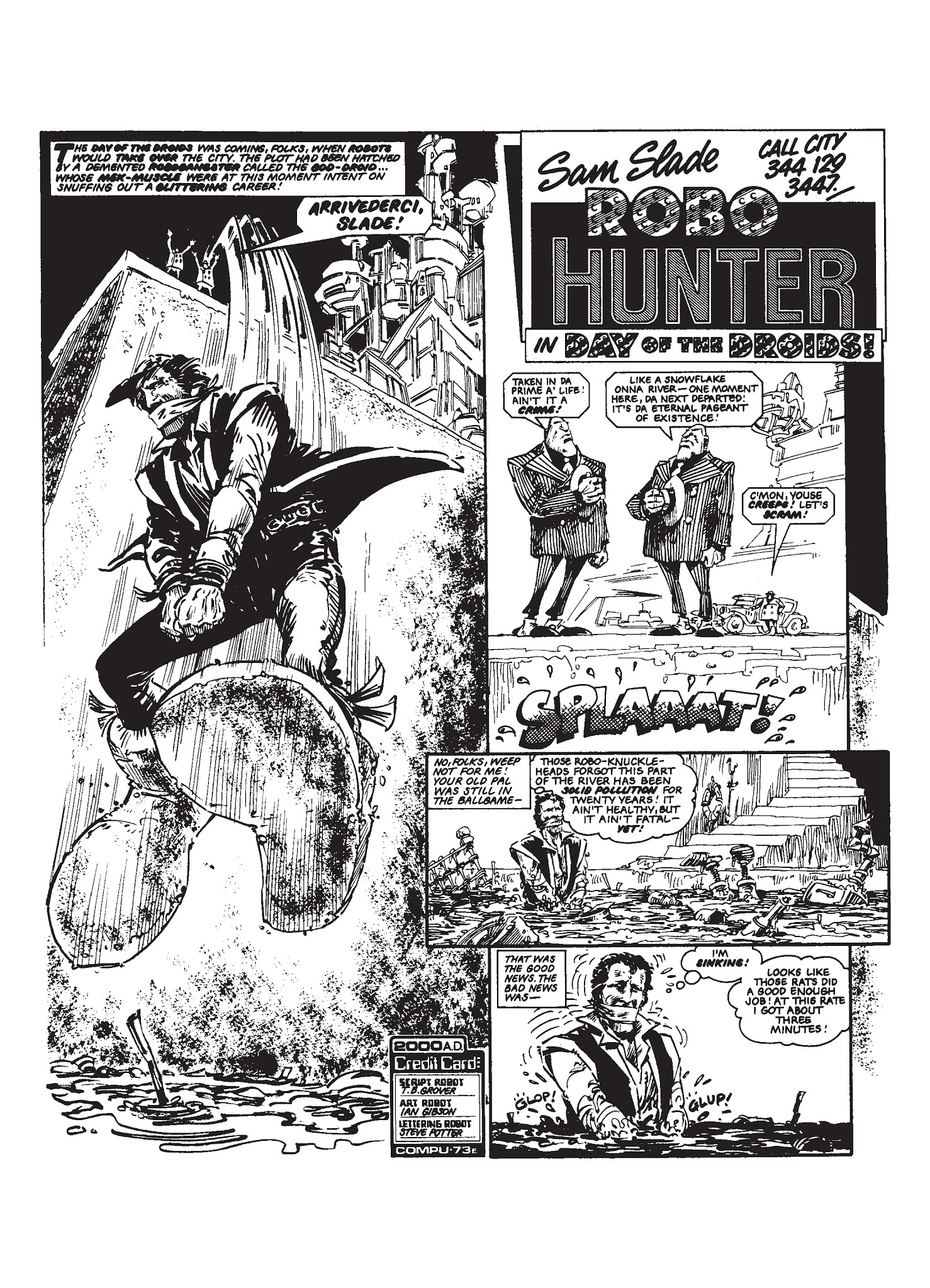 Read online Robo-Hunter: The Droid Files comic -  Issue # TPB 1 - 182