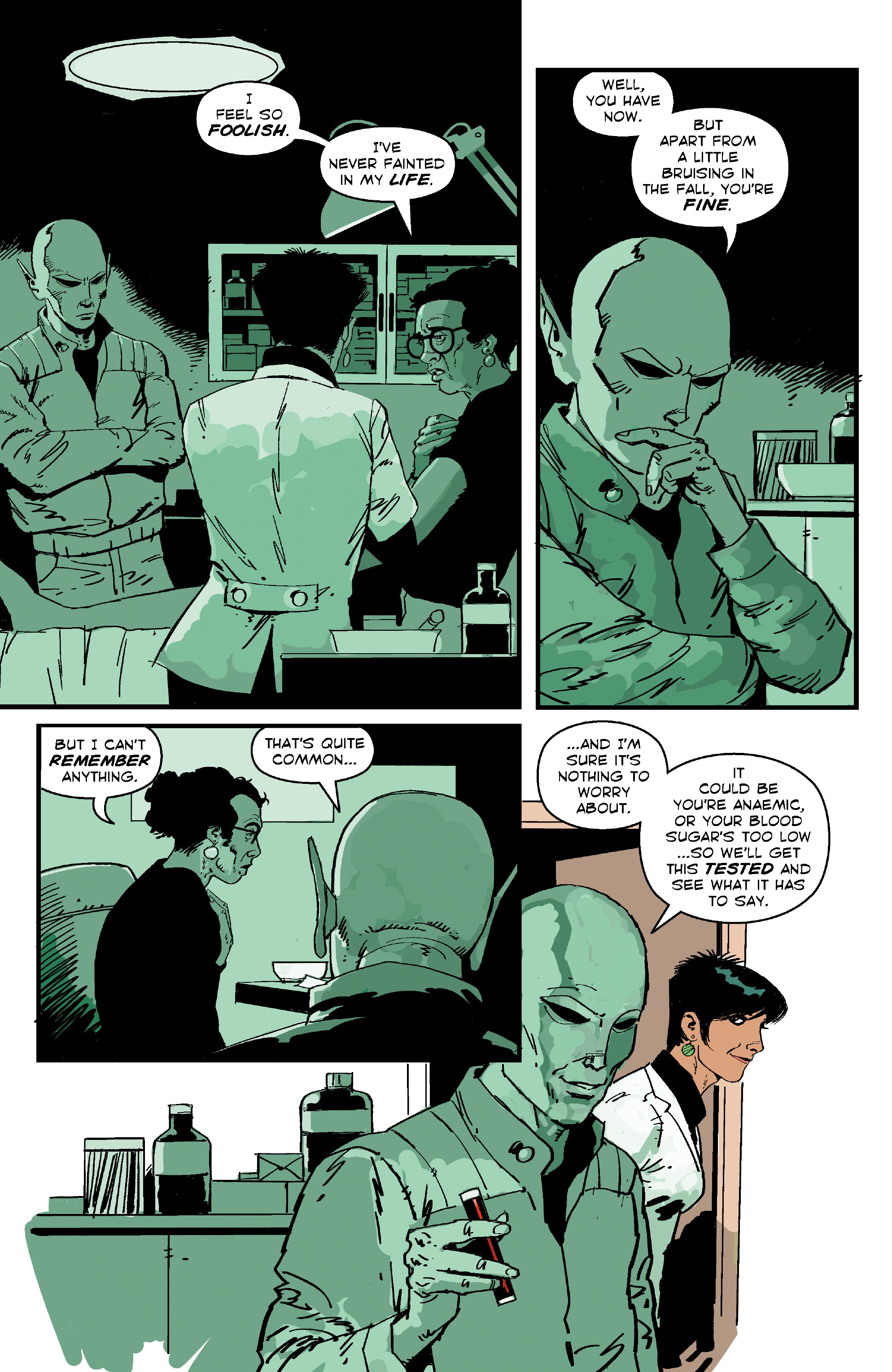 Read online Resident Alien: Your Ride's Here comic -  Issue #3 - 3