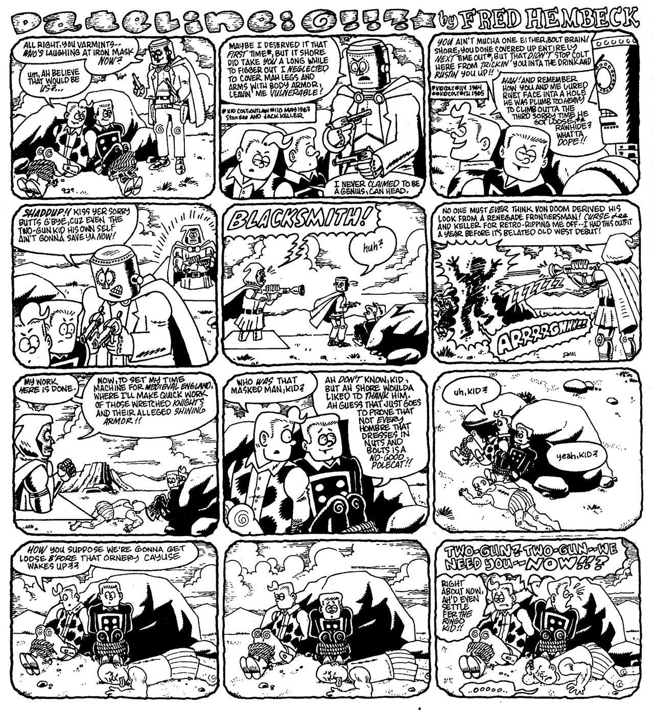 Read online The Nearly Complete Essential Hembeck Archives Omnibus comic -  Issue # TPB (Part 7) - 65