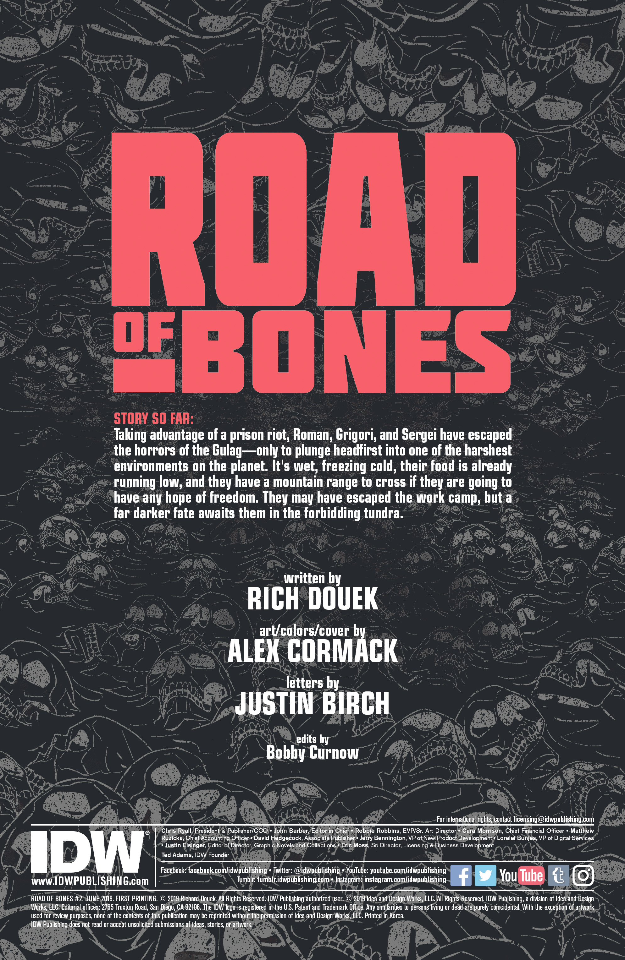 Read online Road of Bones comic -  Issue #2 - 2