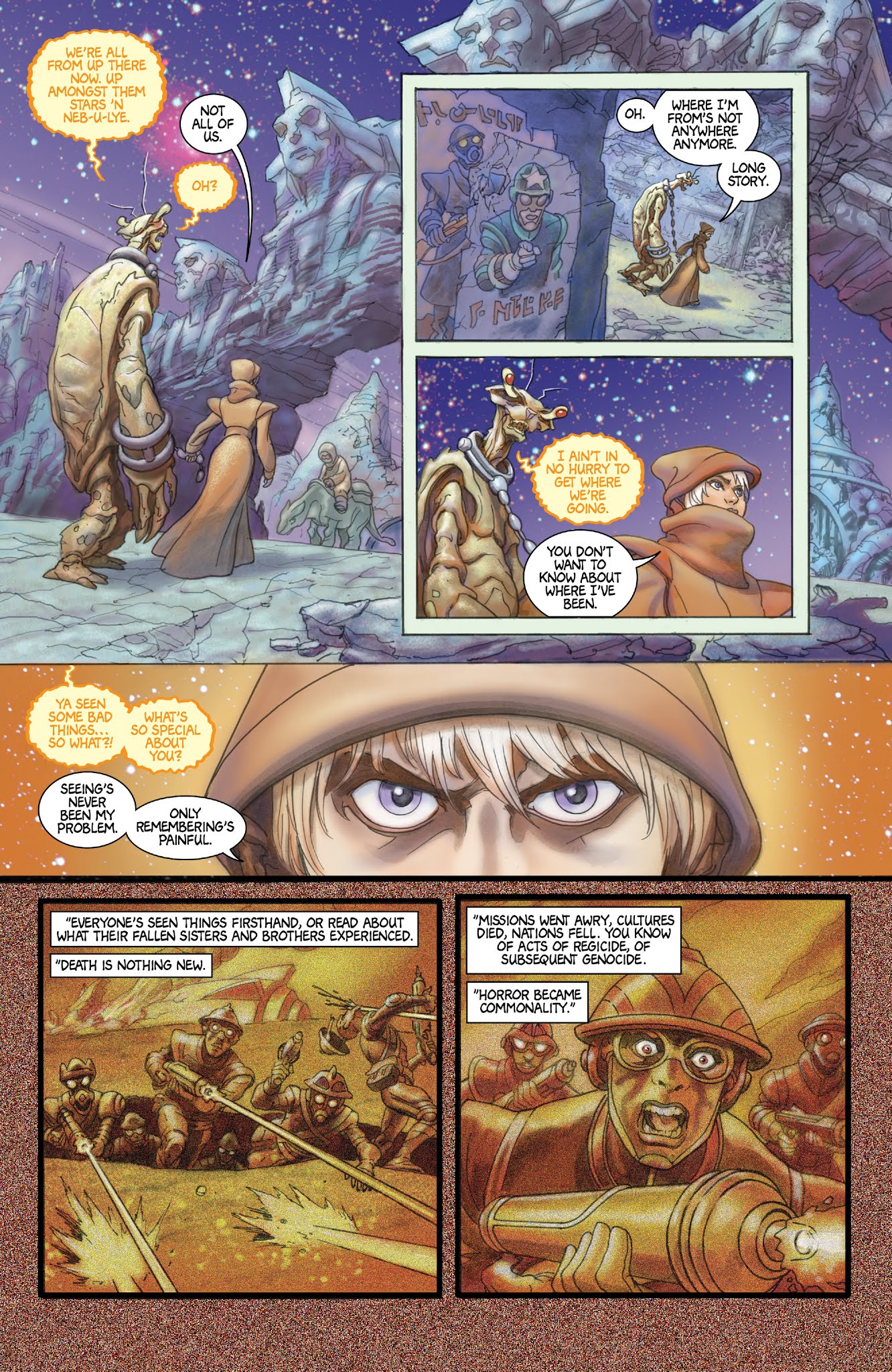 Read online Stellar comic -  Issue #1 - 5