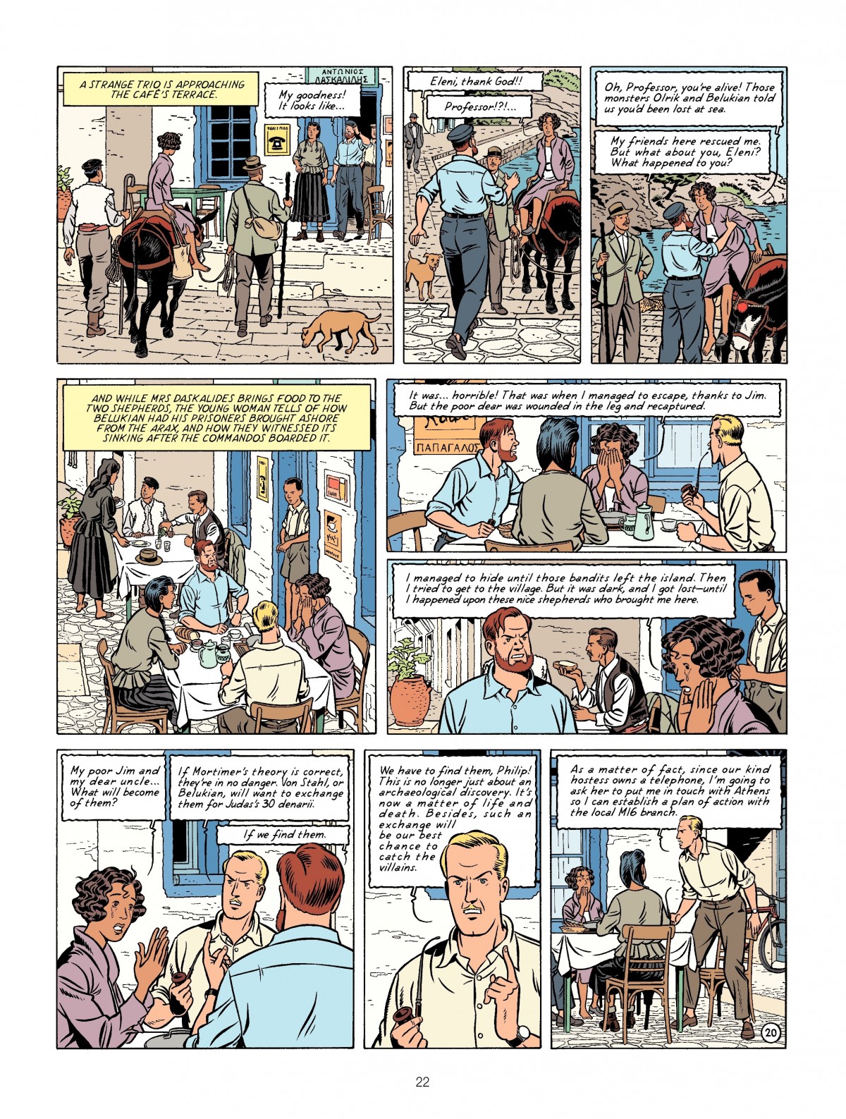 Read online Blake & Mortimer comic -  Issue #14 - 22
