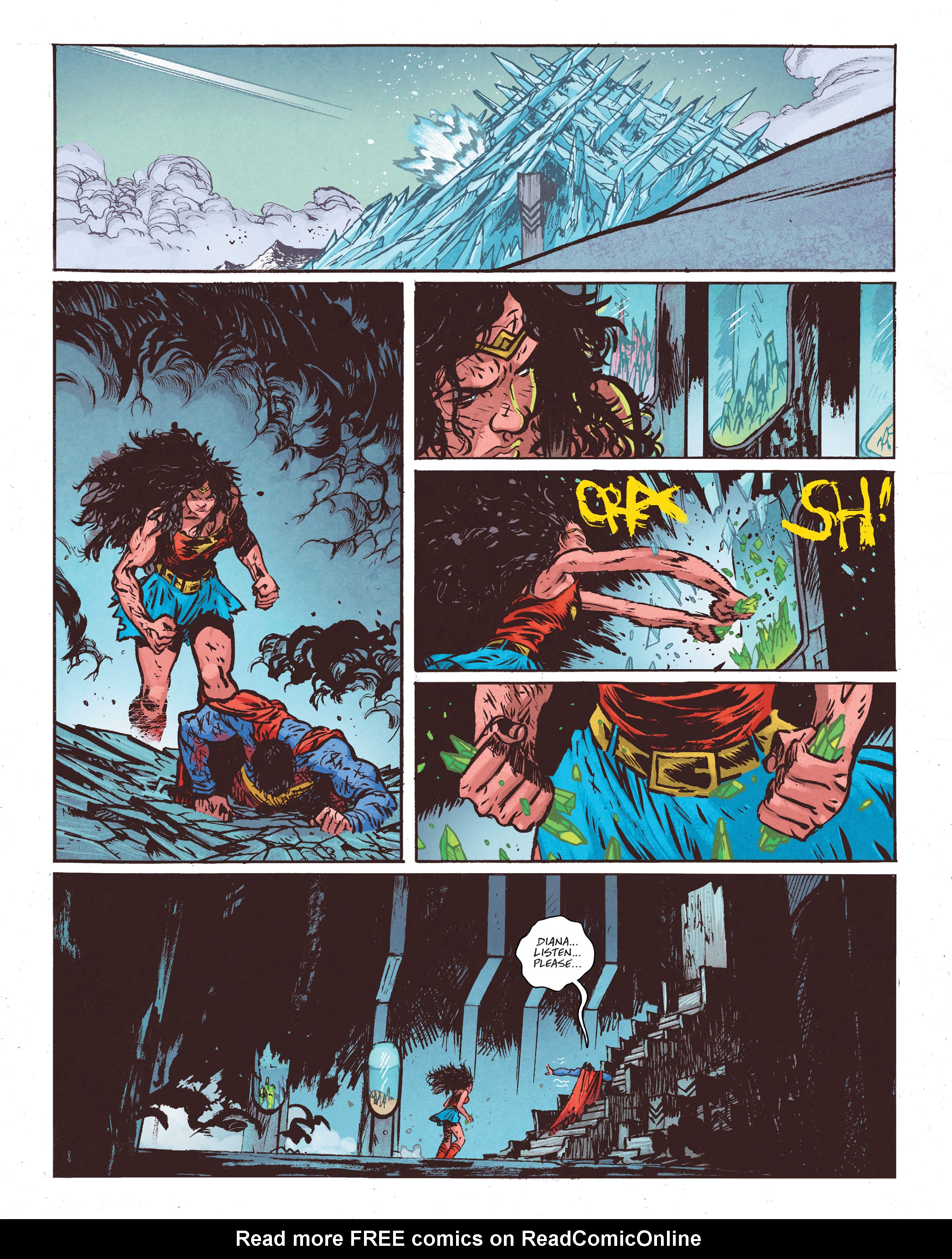 Read online Wonder Woman: Dead Earth comic -  Issue #3 - 32