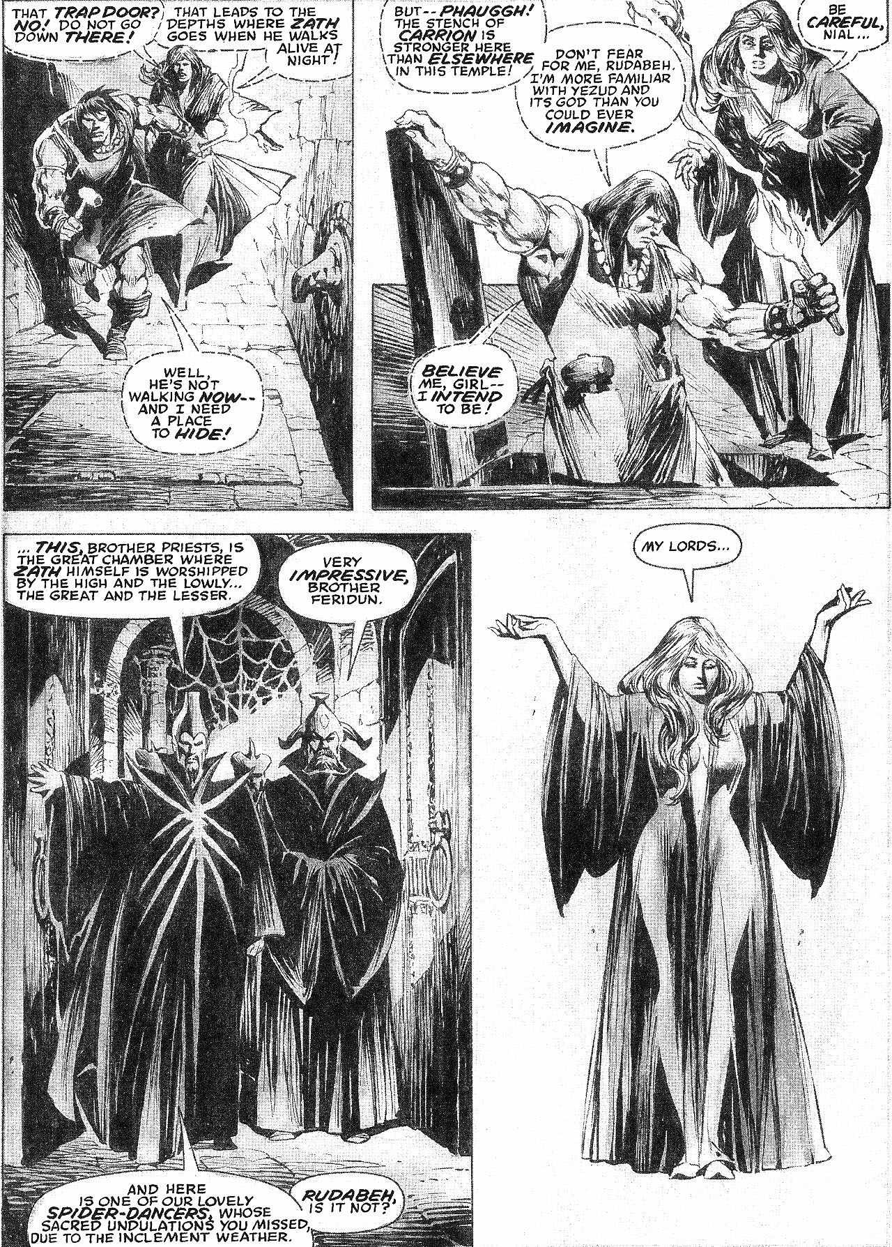 Read online The Savage Sword Of Conan comic -  Issue #210 - 18