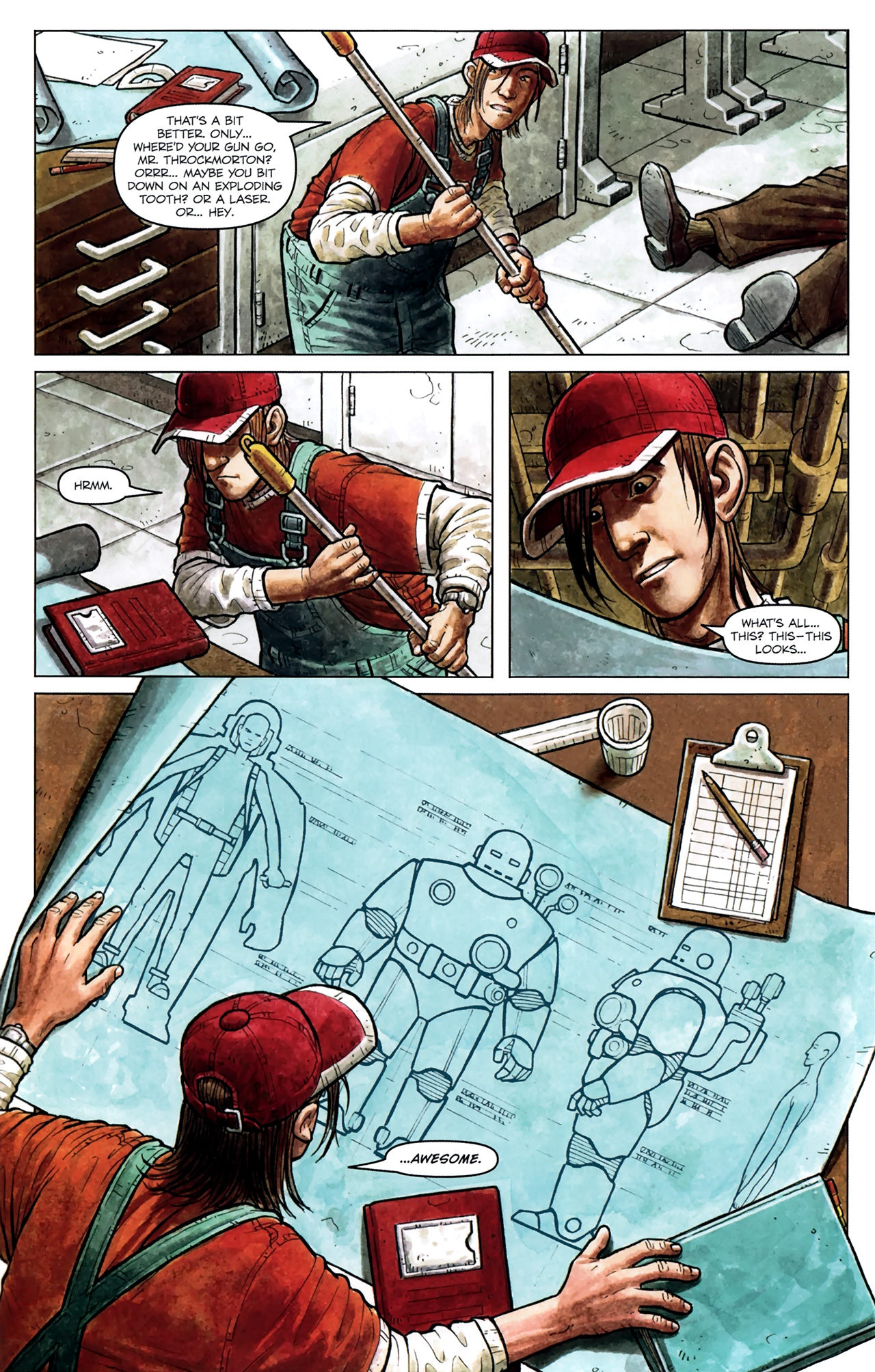 Read online Zombies vs. Robots Aventure comic -  Issue #1 - 11