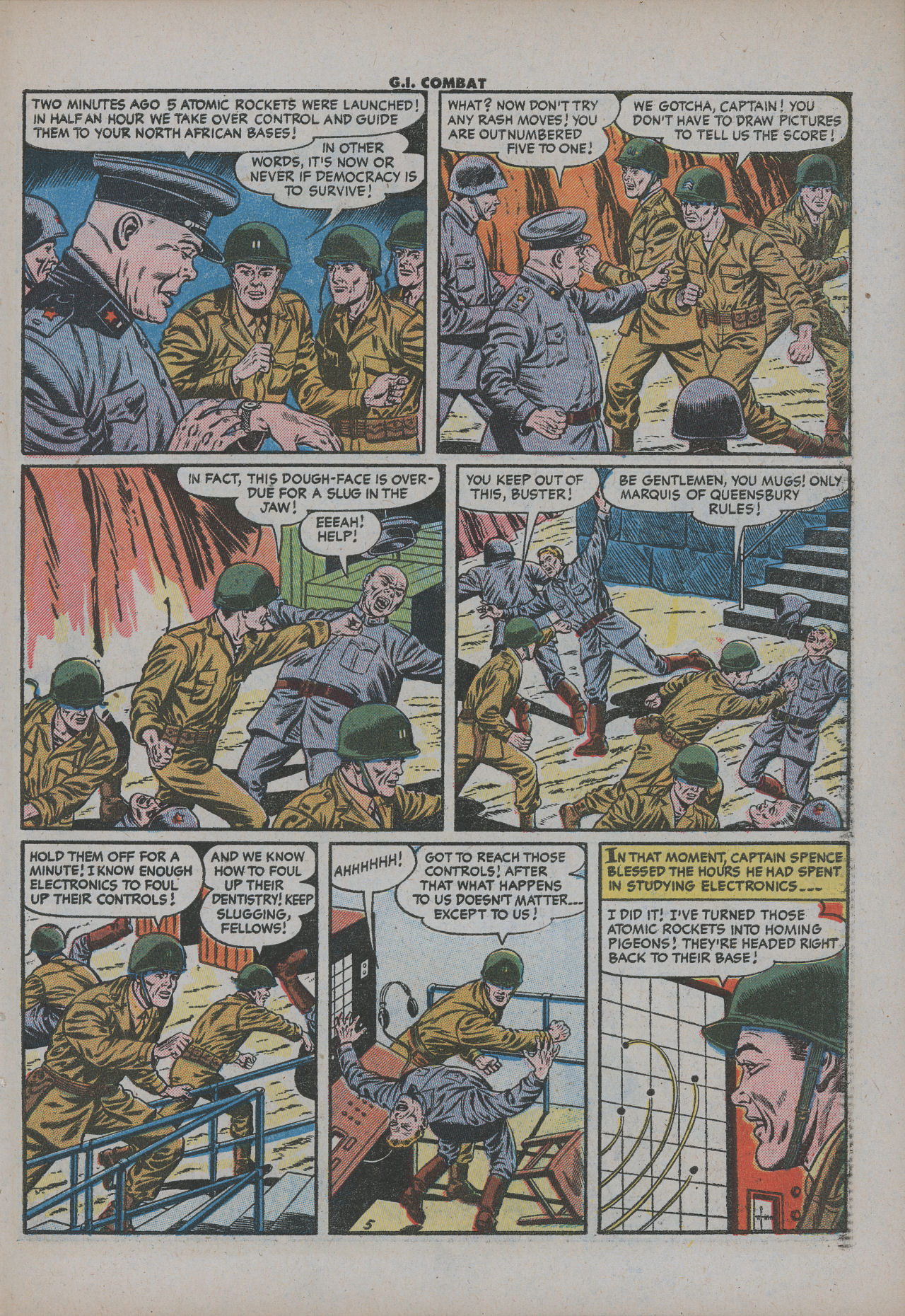 Read online G.I. Combat (1952) comic -  Issue #32 - 31