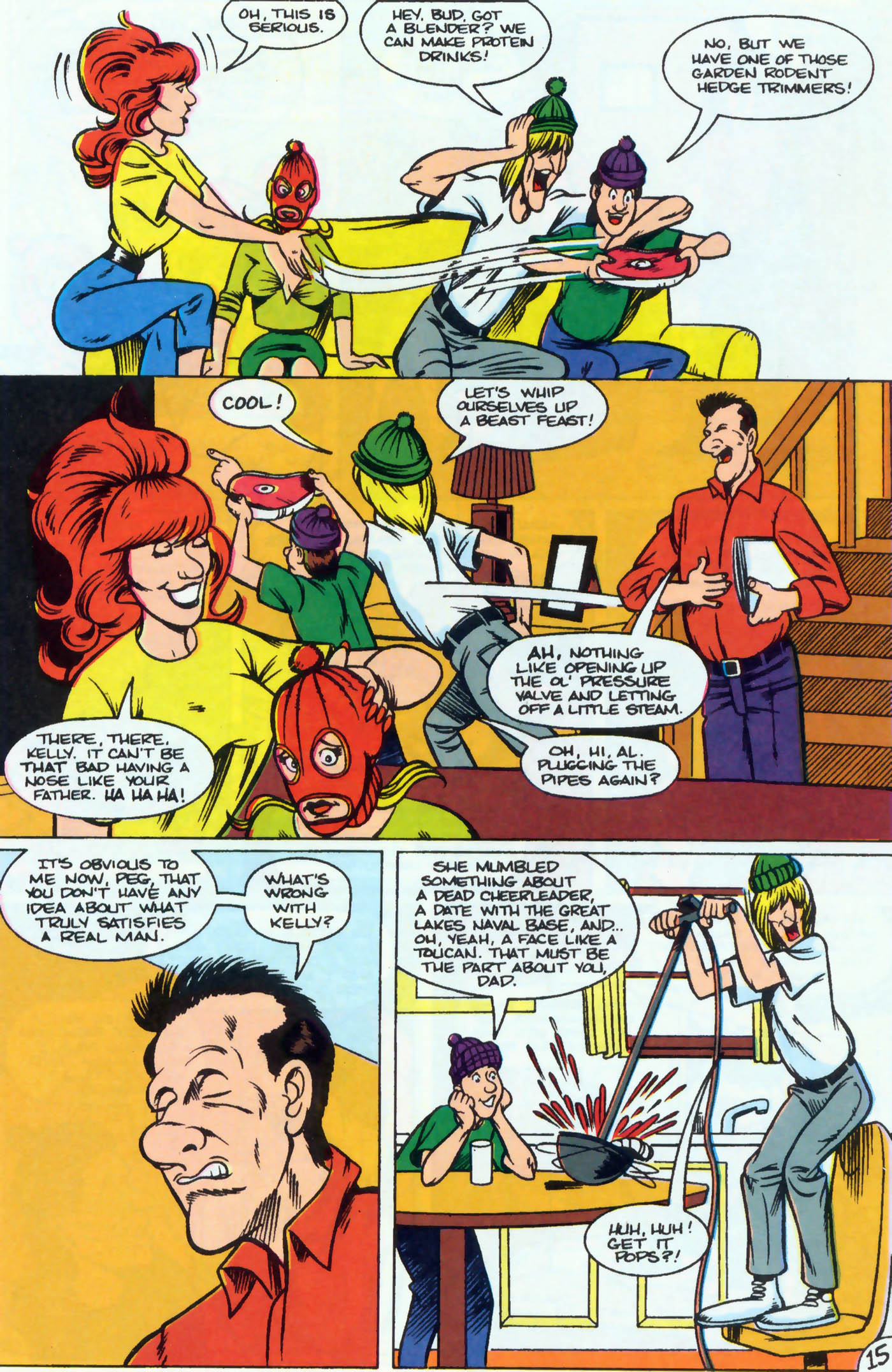 Read online Married... with Children (1990) comic -  Issue #3 - 16