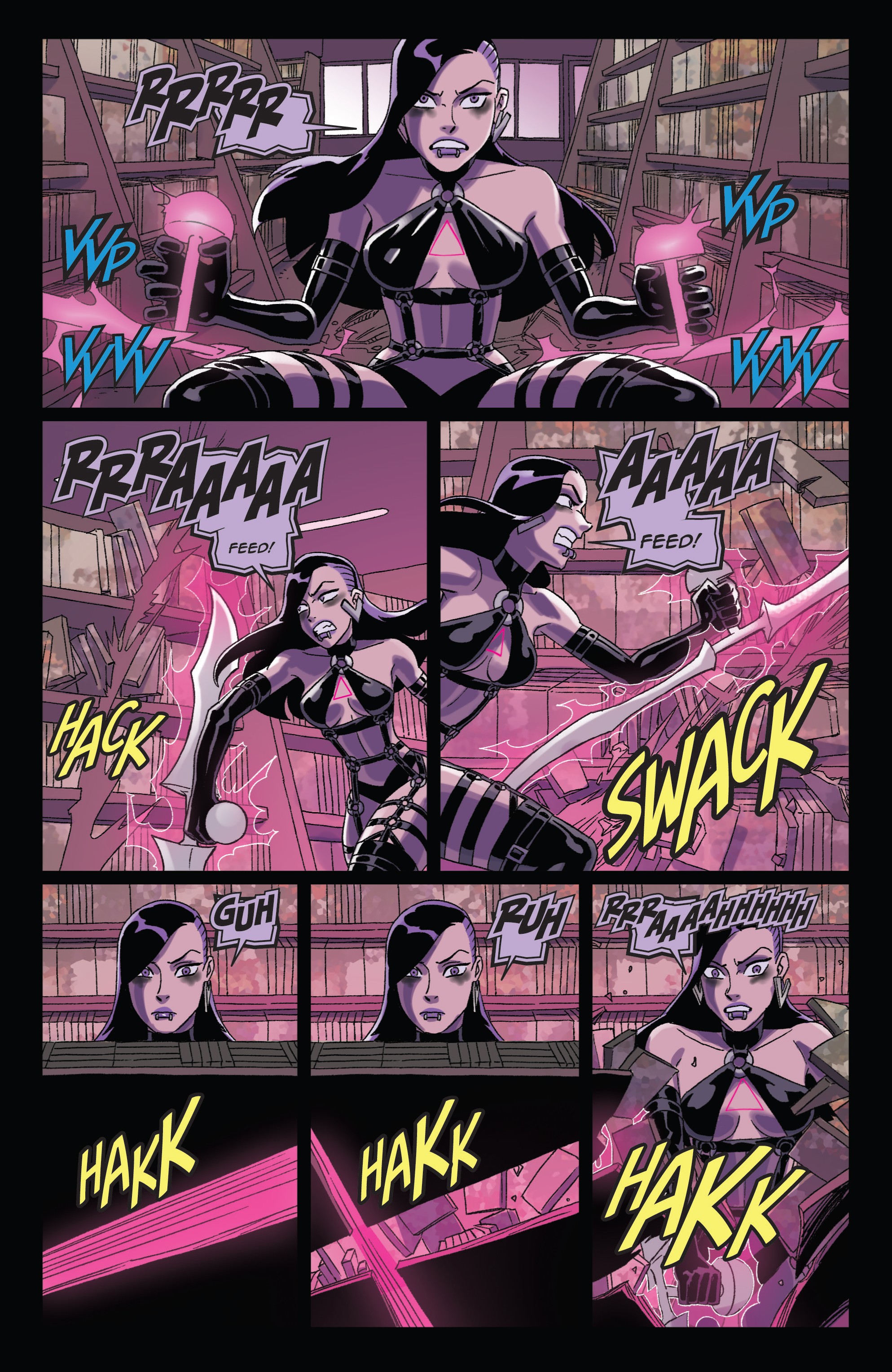 Read online Vampblade Season 4 comic -  Issue #1 - 20