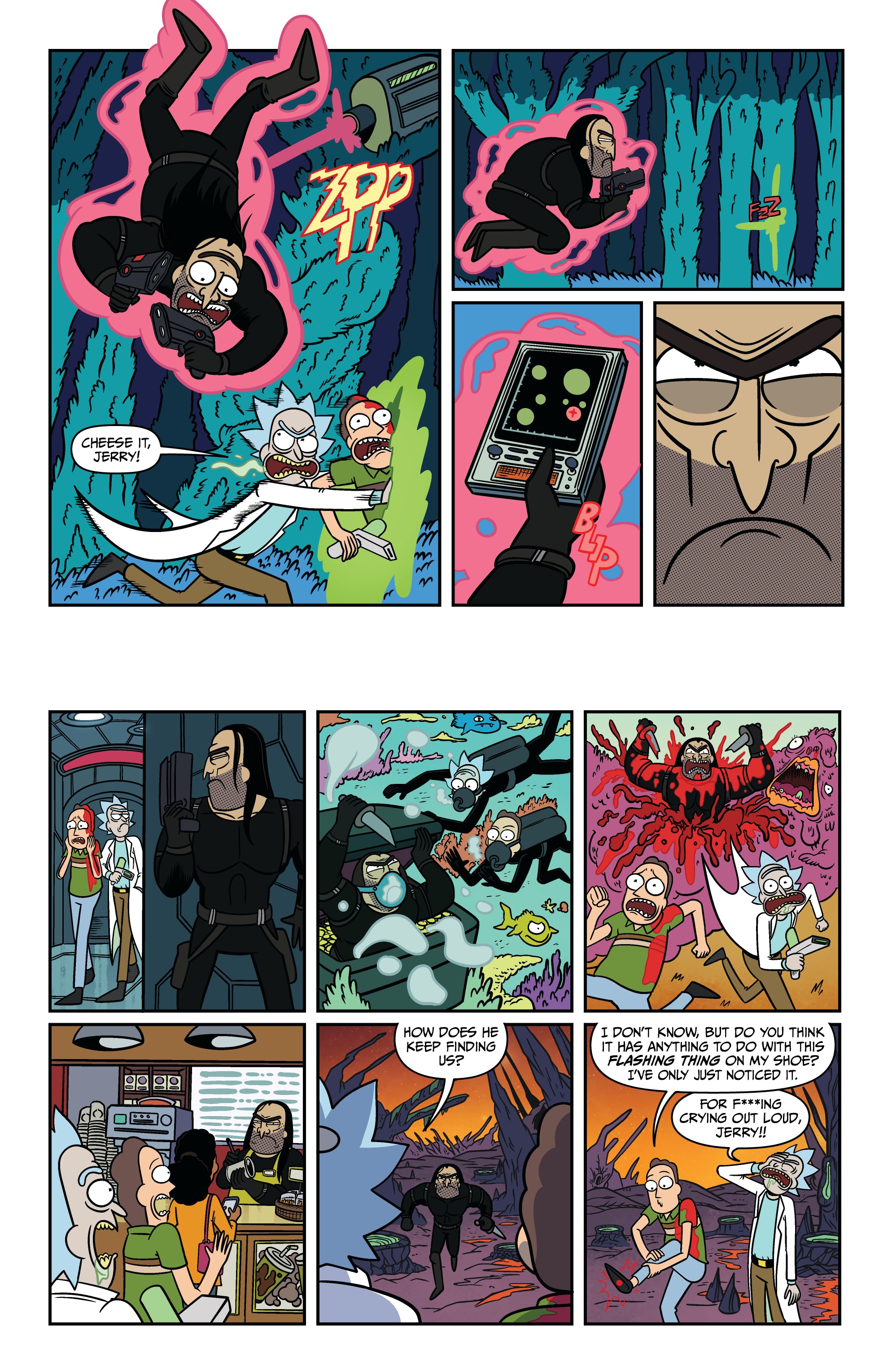 Read online Rick and Morty Presents: Jaguar comic -  Issue # Full - 20