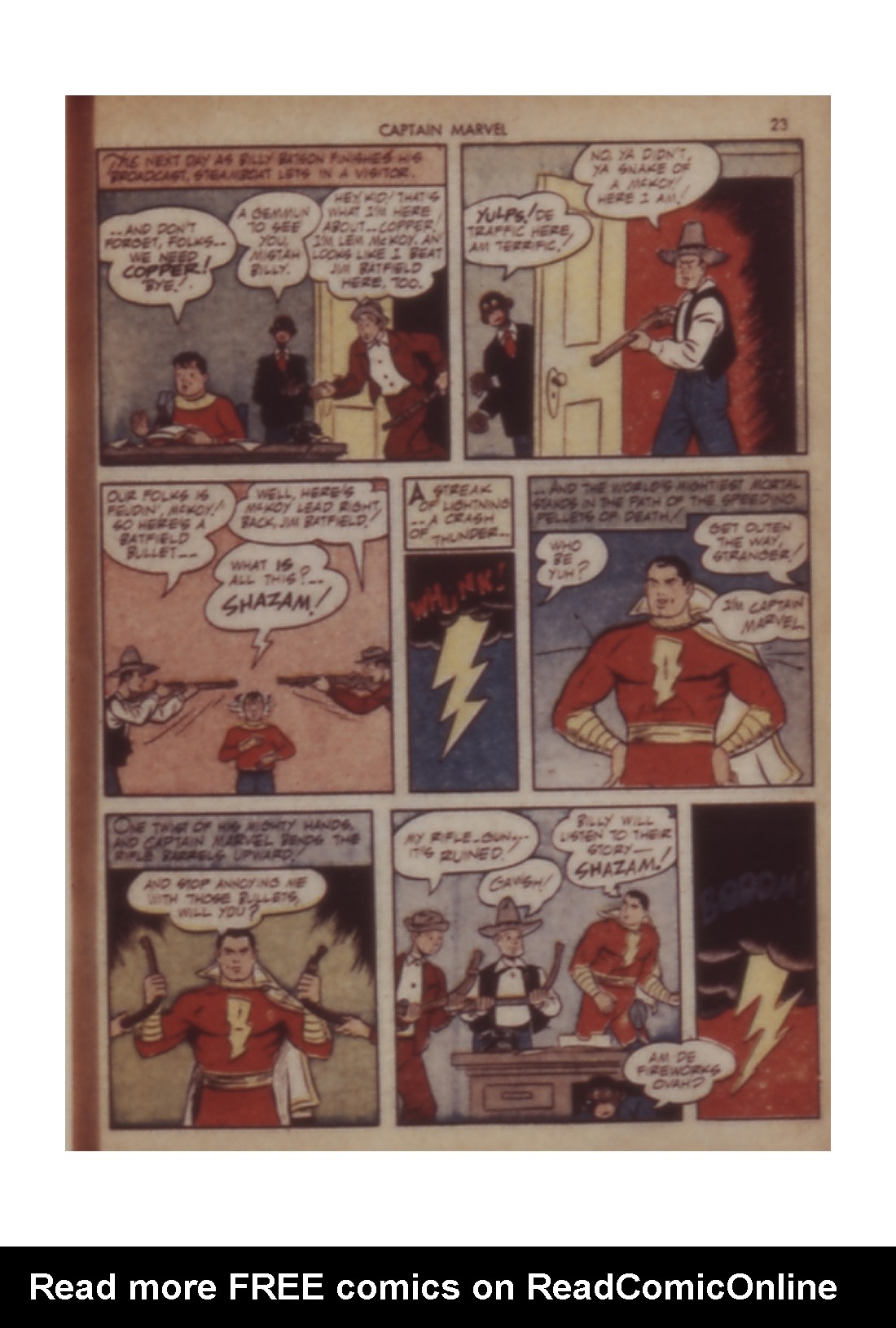 Read online Captain Marvel Adventures comic -  Issue #11 - 23