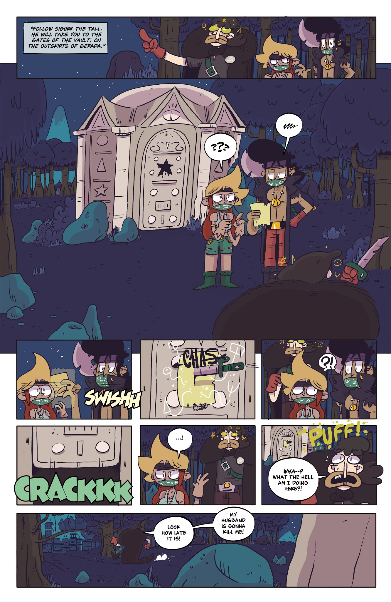 Read online Tales of Rogues! comic -  Issue #6 - 10