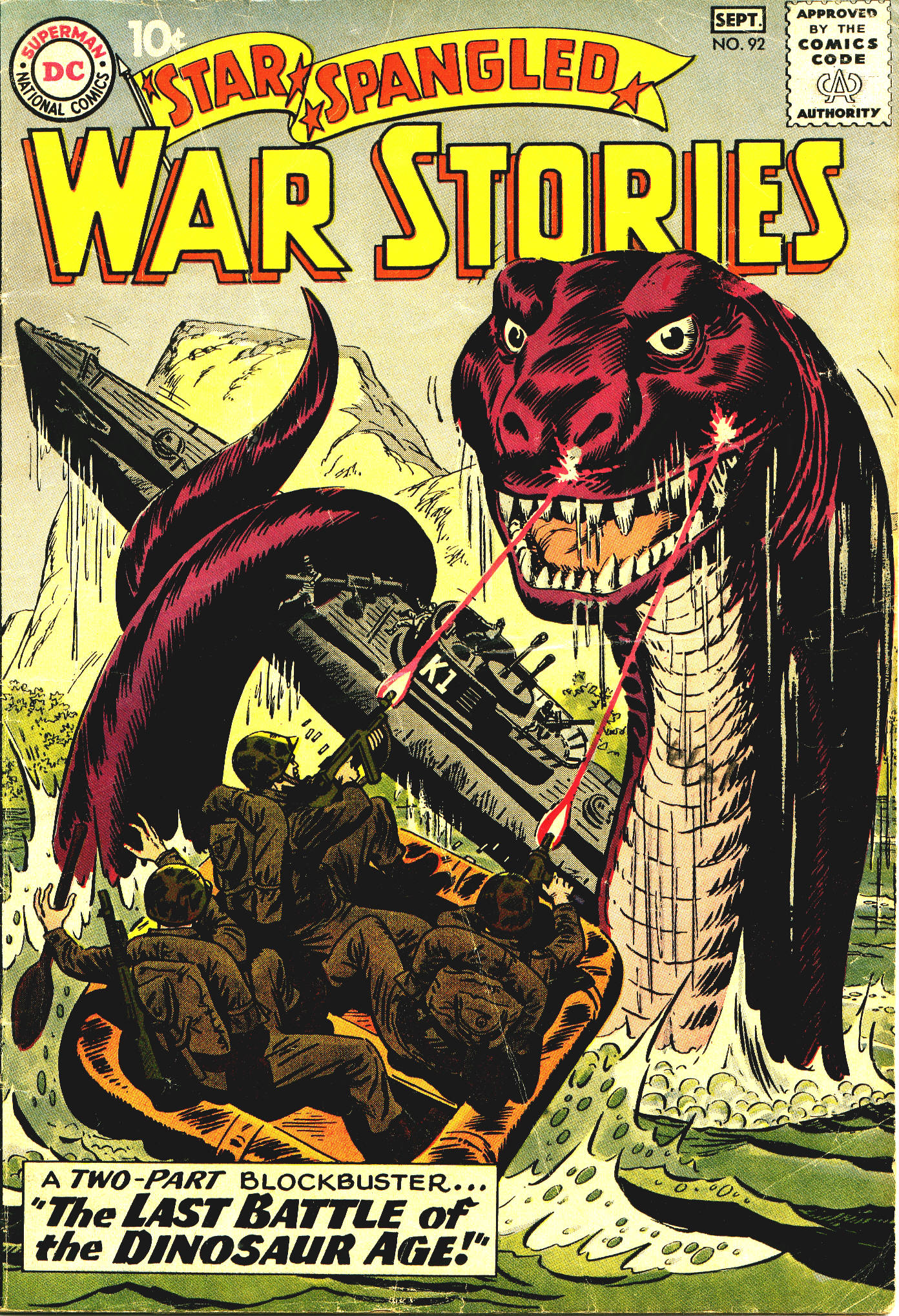 Read online Star Spangled War Stories (1952) comic -  Issue #92 - 1