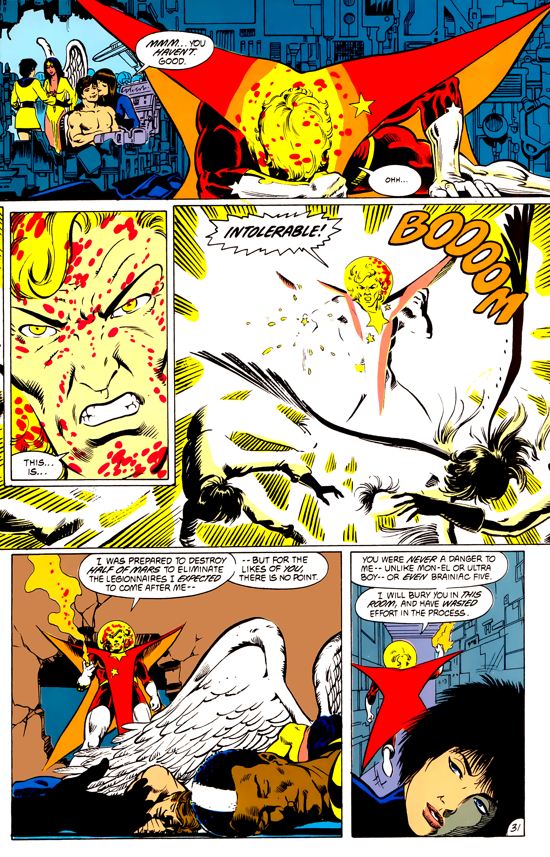 Read online Legion of Super-Heroes (1984) comic -  Issue # _Annual 4 - 32